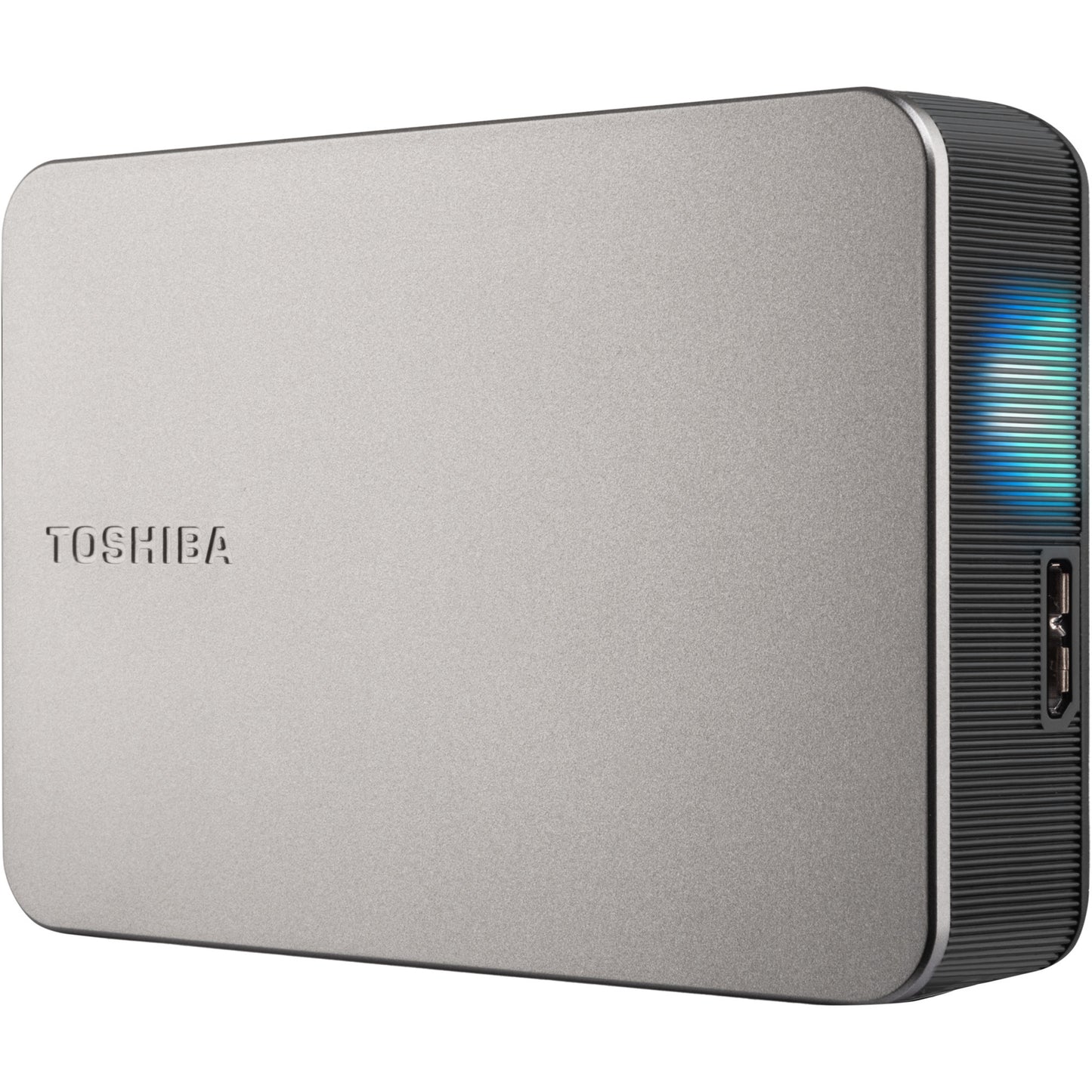 Toshiba canvio flex, 4 tb externe harde schijf (lichtzilver, hdtx240escca, usb 3.2 gen 1)