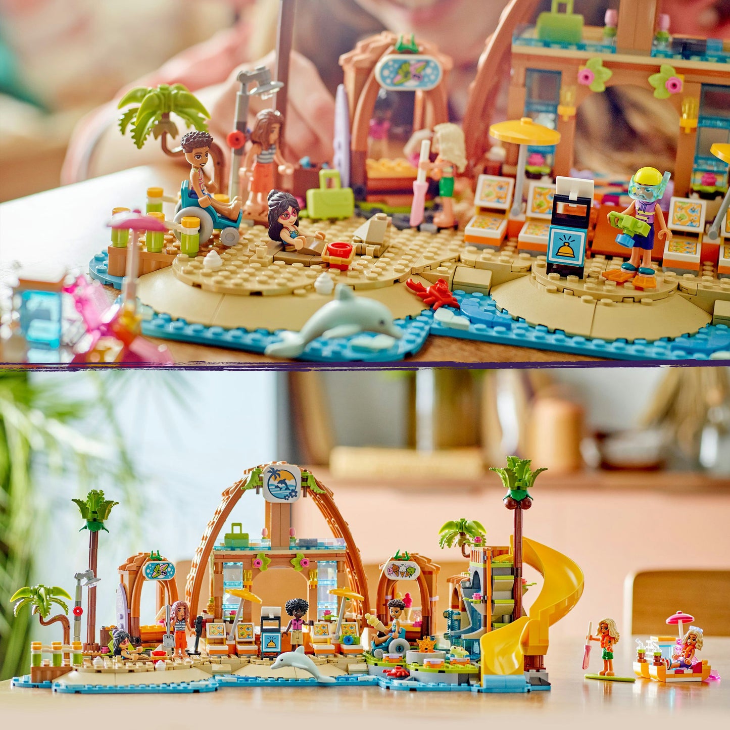 LEGO friends 42673 familie vakantie strandresort