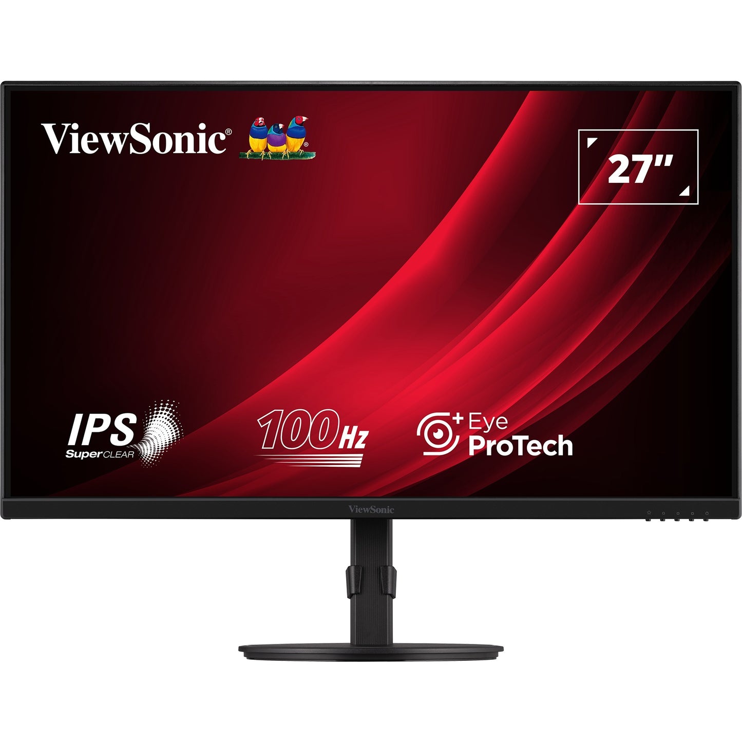 ViewSonic va2708-hdj 27 monitor (zwart, 1x hdmi, 1x displayport, vga)