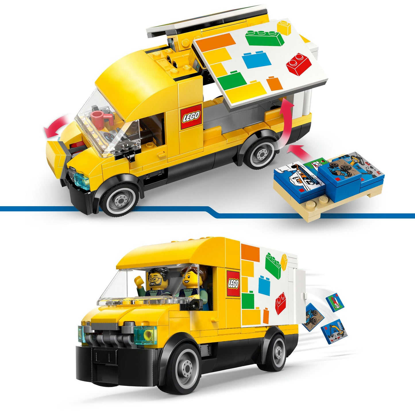 LEGO city 60500 de bestelwagen