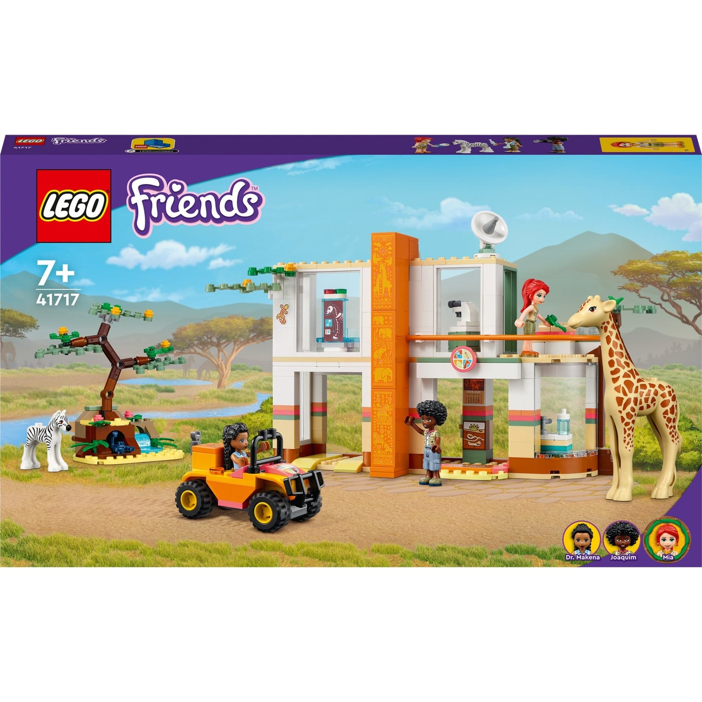 LEGO friends - mia’s wilde dieren bescherming constructiespeelgoed (41717)