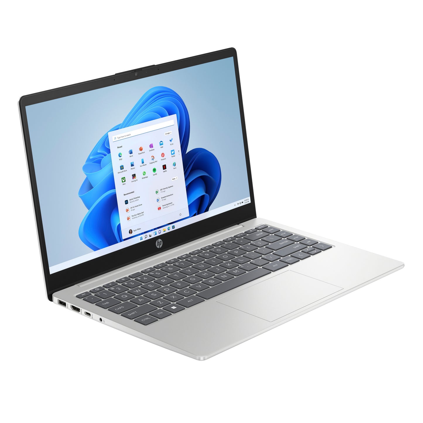 HP 14-ep1060nd (cl0z2ea) 14 copilot+ laptop (zilver | core ultra 5 125h | intel arc graphics | 24 gb | 512 gb ssd)