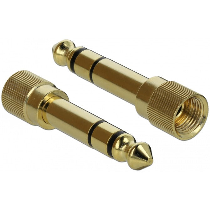 DeLOCK stereo jack 3,5 mm 3-pin male > female verlengkabel (zwart, 2 meter)