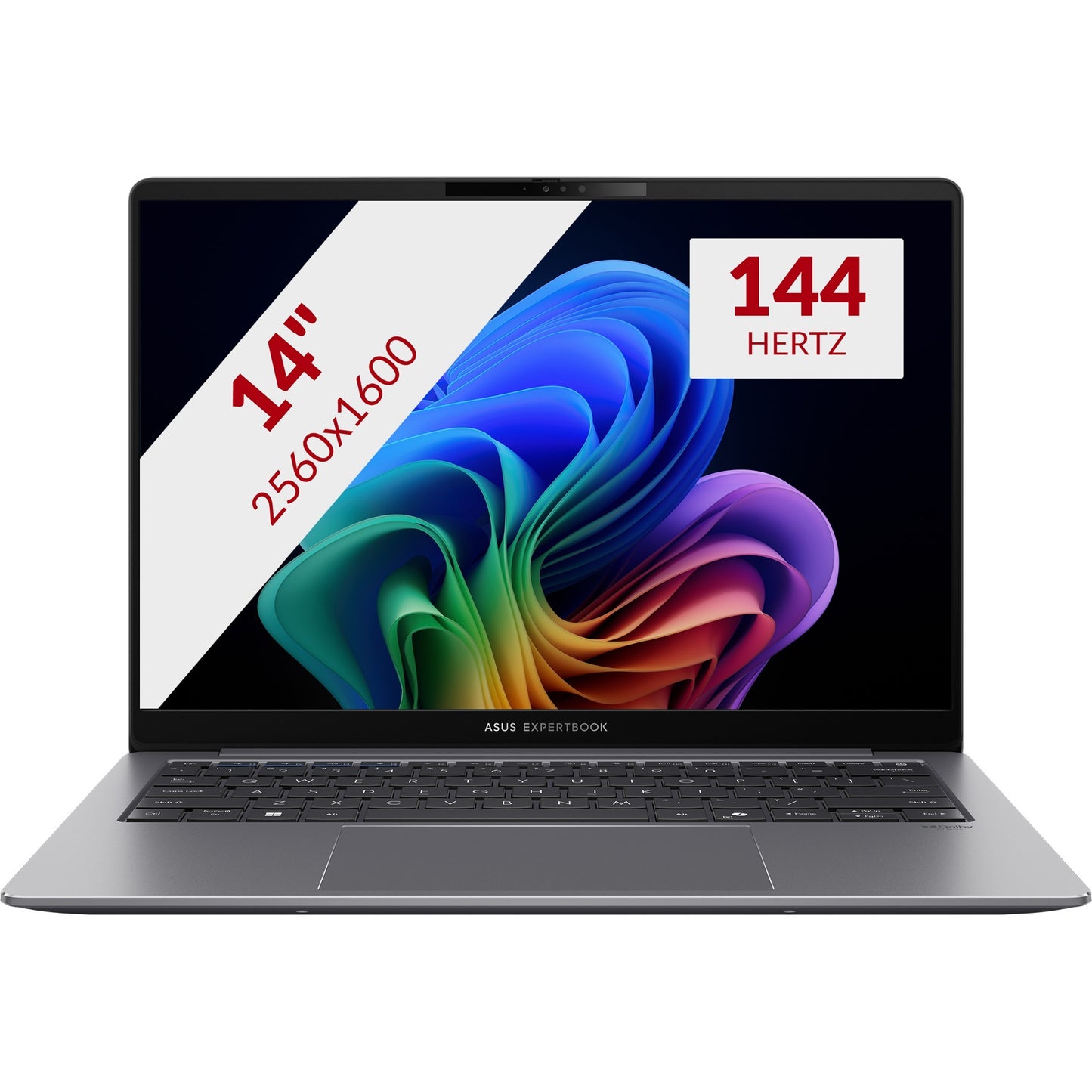 ASUS expertbook p5405csa-nz0195x 14 laptop (grijs | core ultra 7 258v | arc graphics 140v | 32 gb | 1 tb ssd)