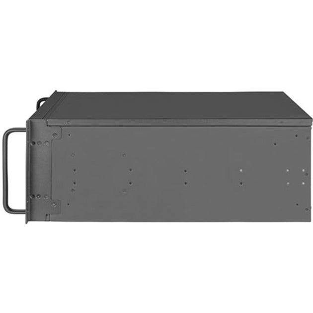 SilverStone rm42-502 rack behuizing (zwart | 2x usb-a 3.2 (5 gbit s) | 1x usb-c 3.2 (5 gbit s) | 2x audio)