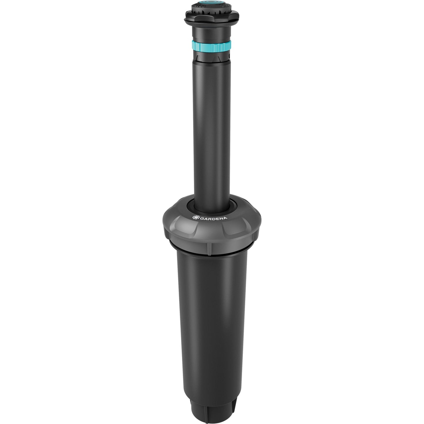 GARDENA pop-up sprinkler md180 sproeier (zwart grijs, sproeiafstand tussen 5 m en 7,5 m)
