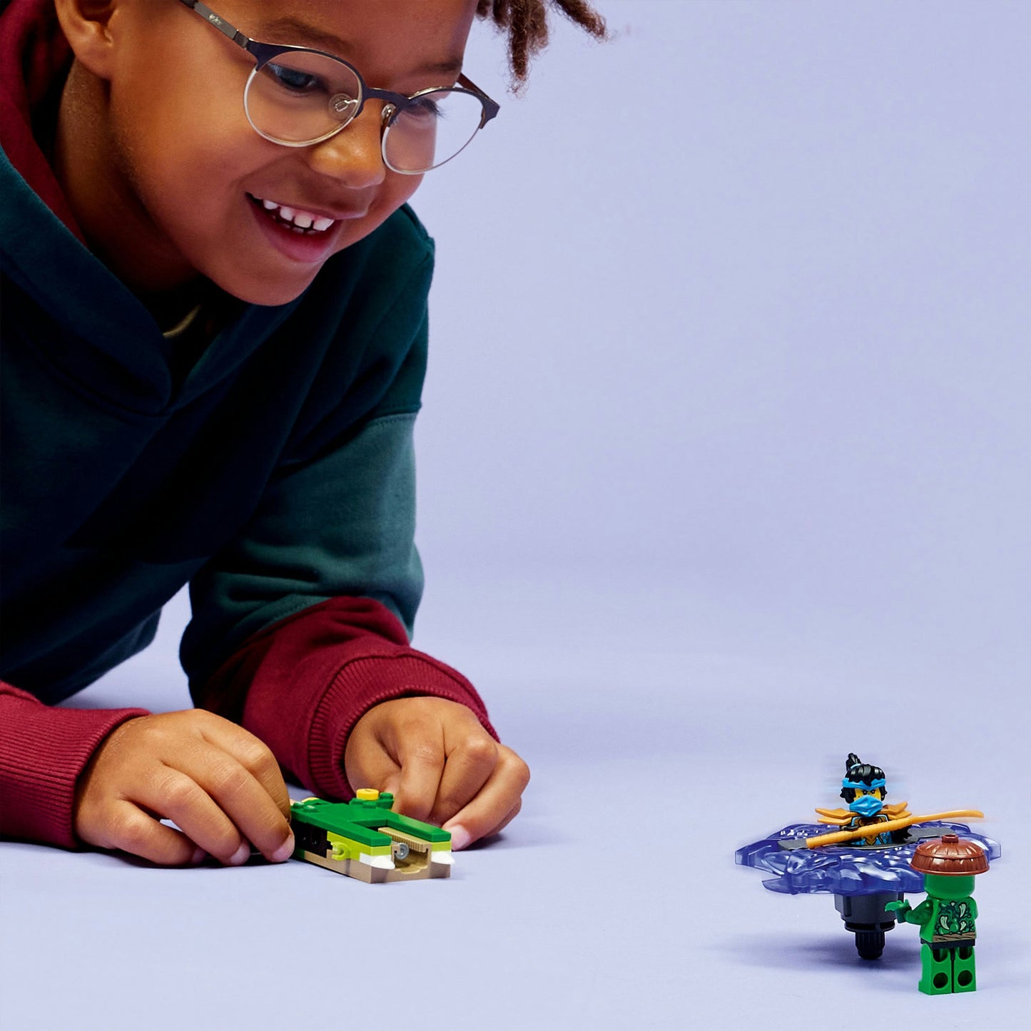 LEGO ninjago 71849 nya vs. elementaire monsterspinner