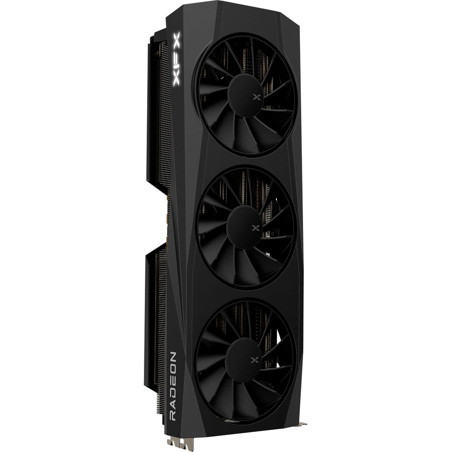 XFX radeon rx 9070 xt quicksilver grafische kaart (zwart, rdna4, gddr6, 3x displayport, 1x hdmi 2.1)