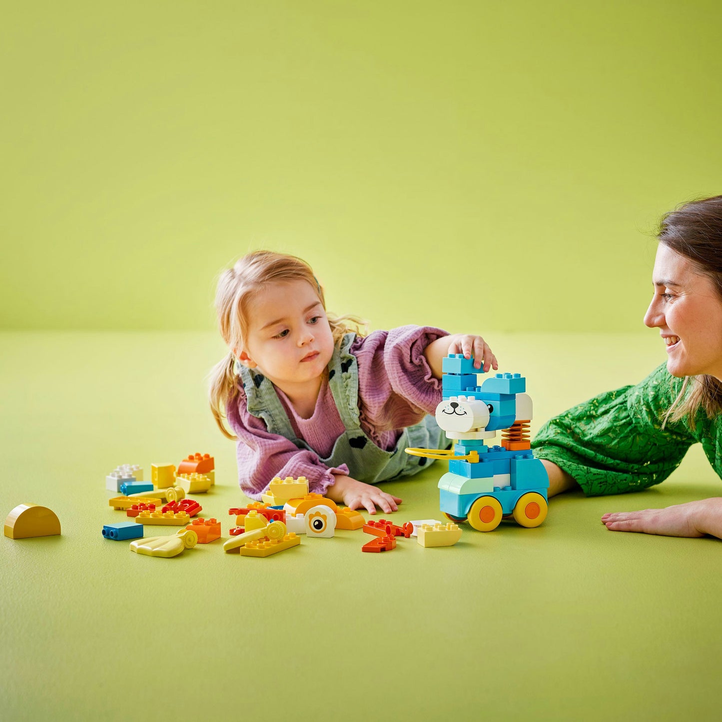 LEGO duplo 10448 3-in-1 dieren op wielen peuterspeelgoed