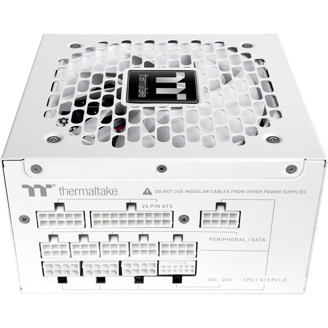 Thermaltake toughpower gt snow modulaire 1000 watt voeding (wit, 5x pcie)