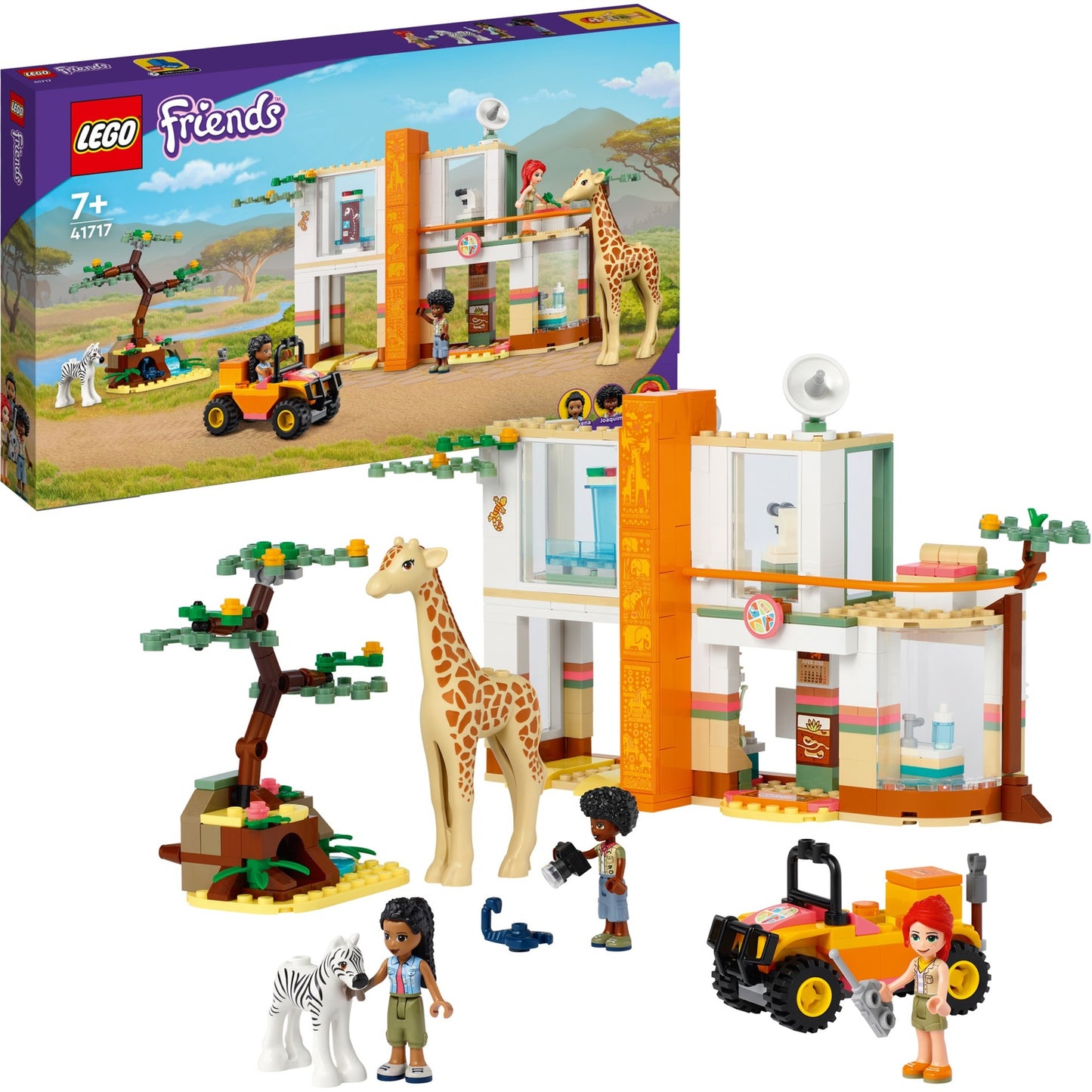 LEGO friends - mia’s wilde dieren bescherming constructiespeelgoed (41717)