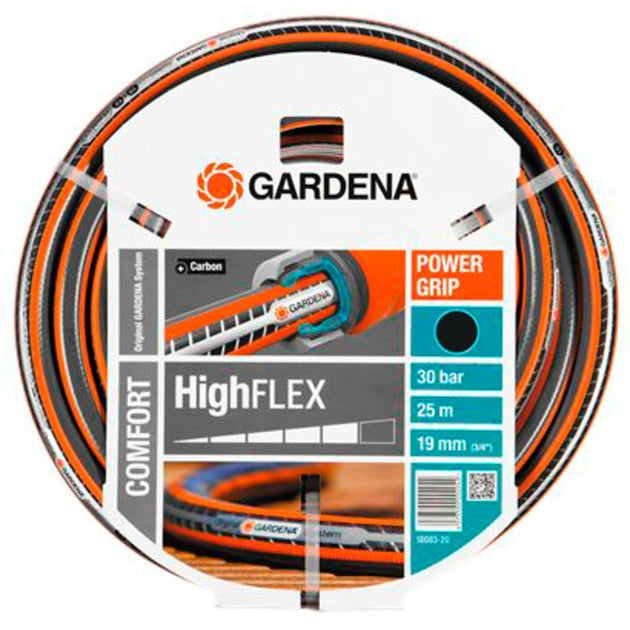 GARDENA comfort highflex slang 19 mm (3 4 ) (grijs oranje, 18083-20, 25 m)