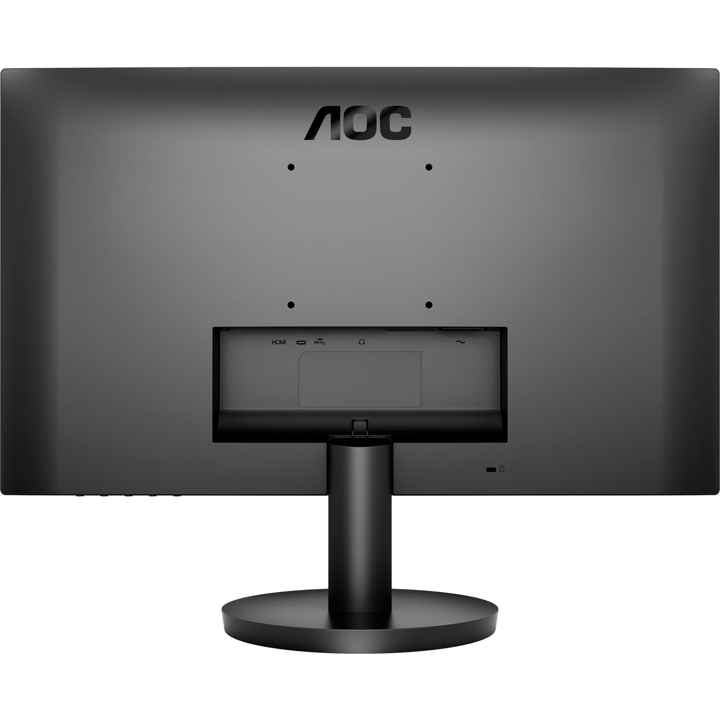 AOC 24b3ca2 24 monitor (zwart, 100 hz, hdmi, usb‑c, audio, adaptive sync)