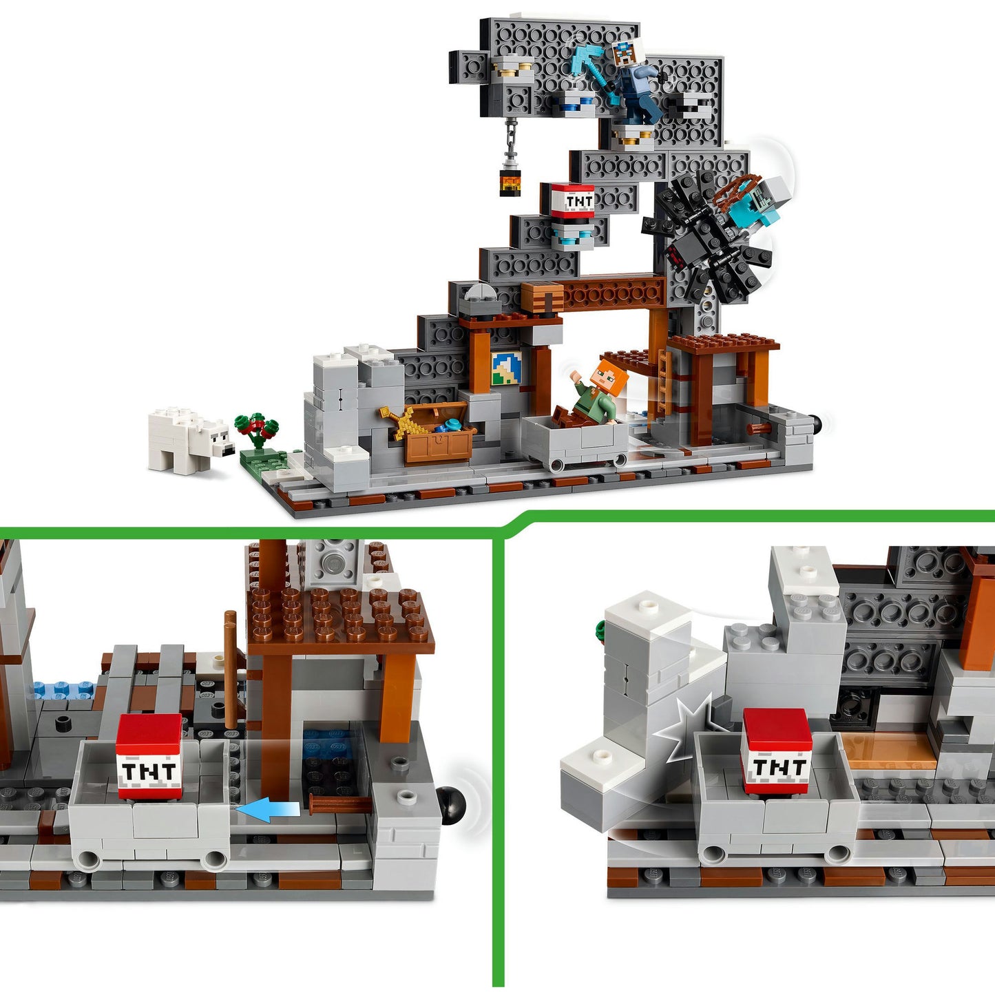 LEGO minecraft 21277 de pikhouweelmijn