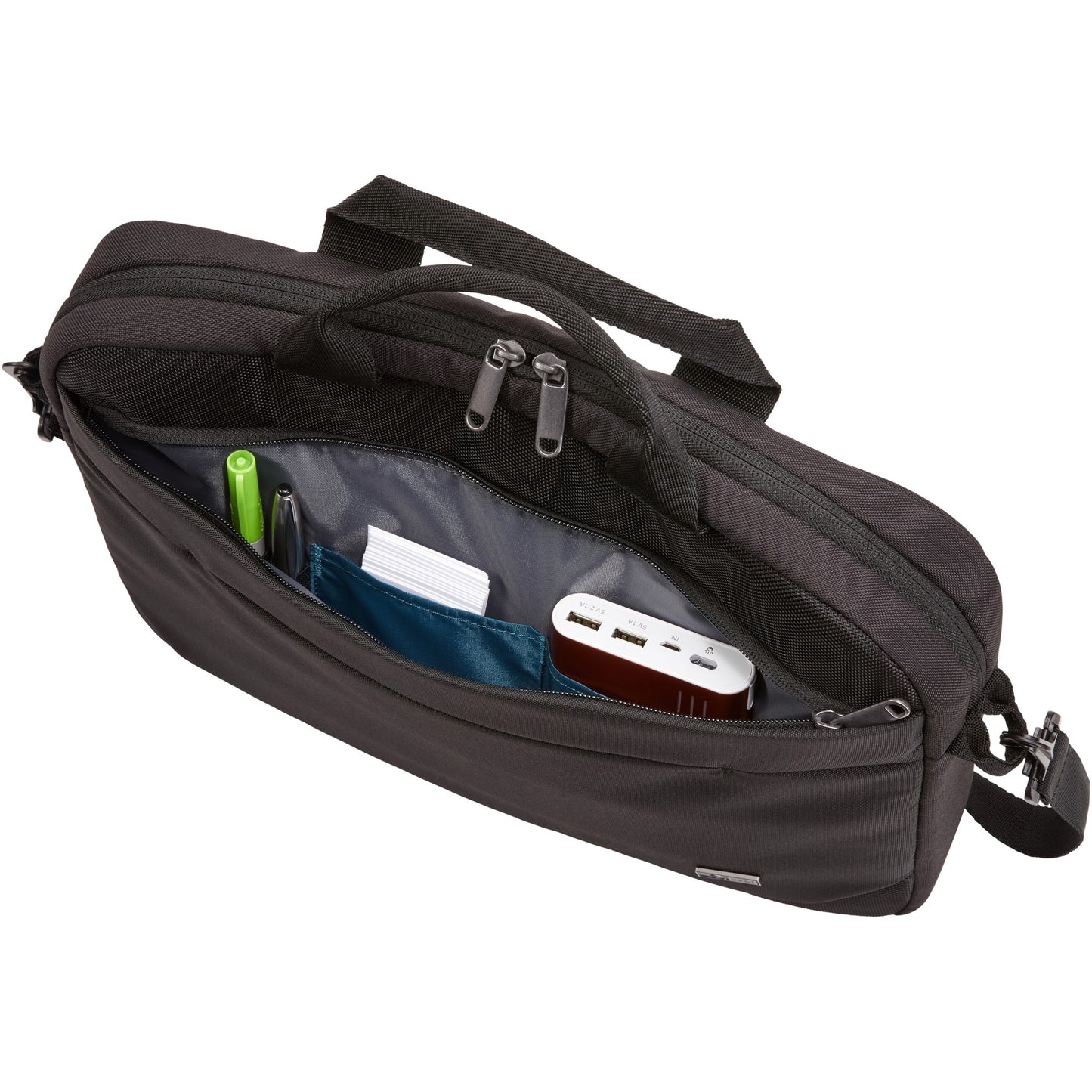 Case Logic advantage 14 attaché laptoptas (zwart)