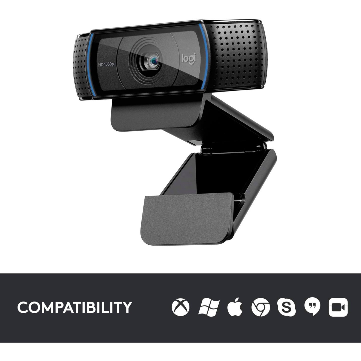 Logitech hd pro webcam c920 (zwart)