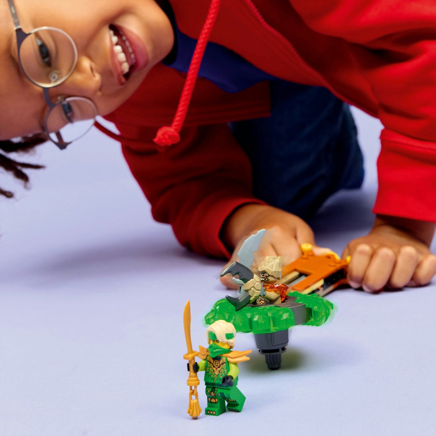 LEGO ninjago 71850 lloyd vs. elementaire monsterspinner