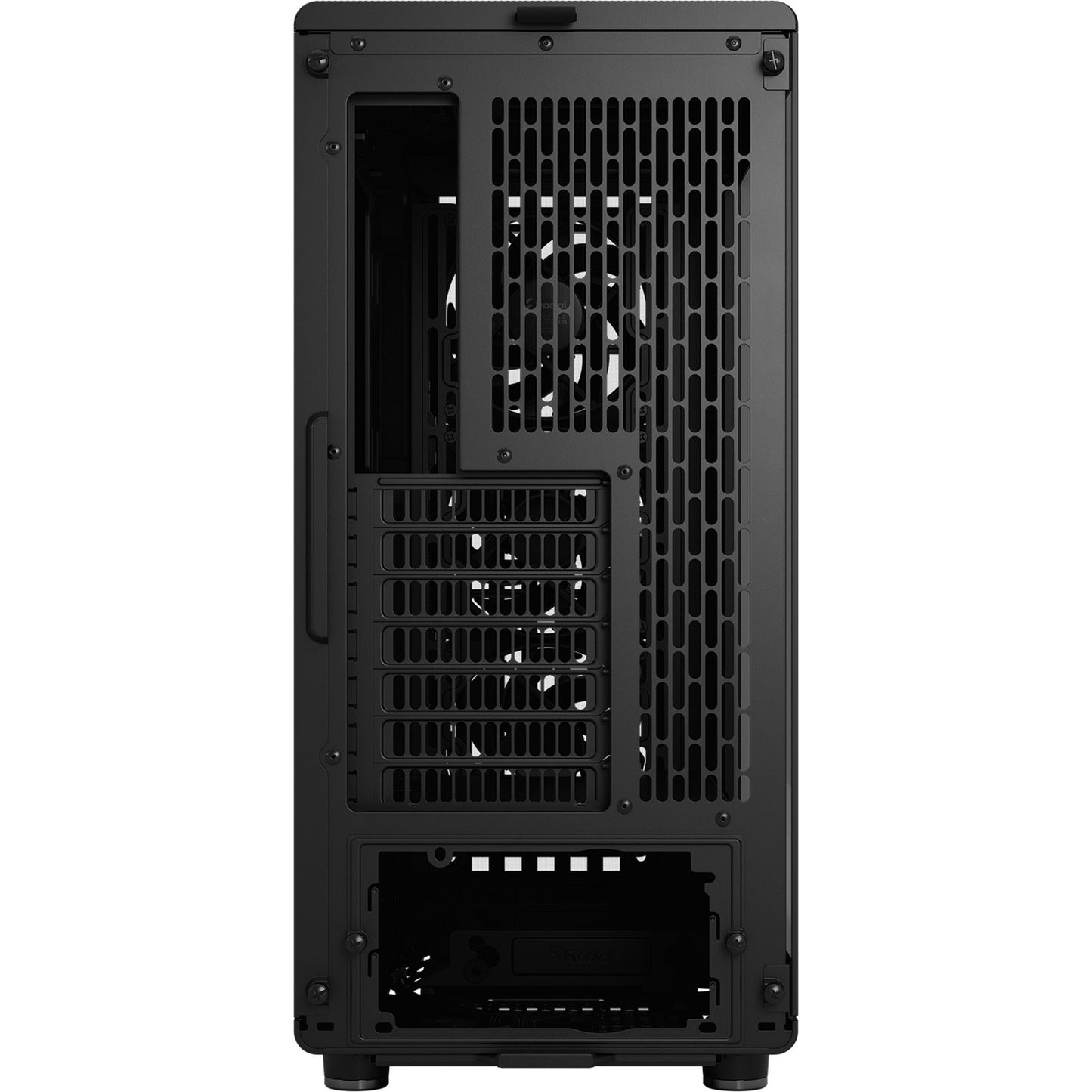 Fractal Design north momentum edition midi tower behuizing (zwart houtkleur | 2x usb-a | 1x usb-c | tempered glass)