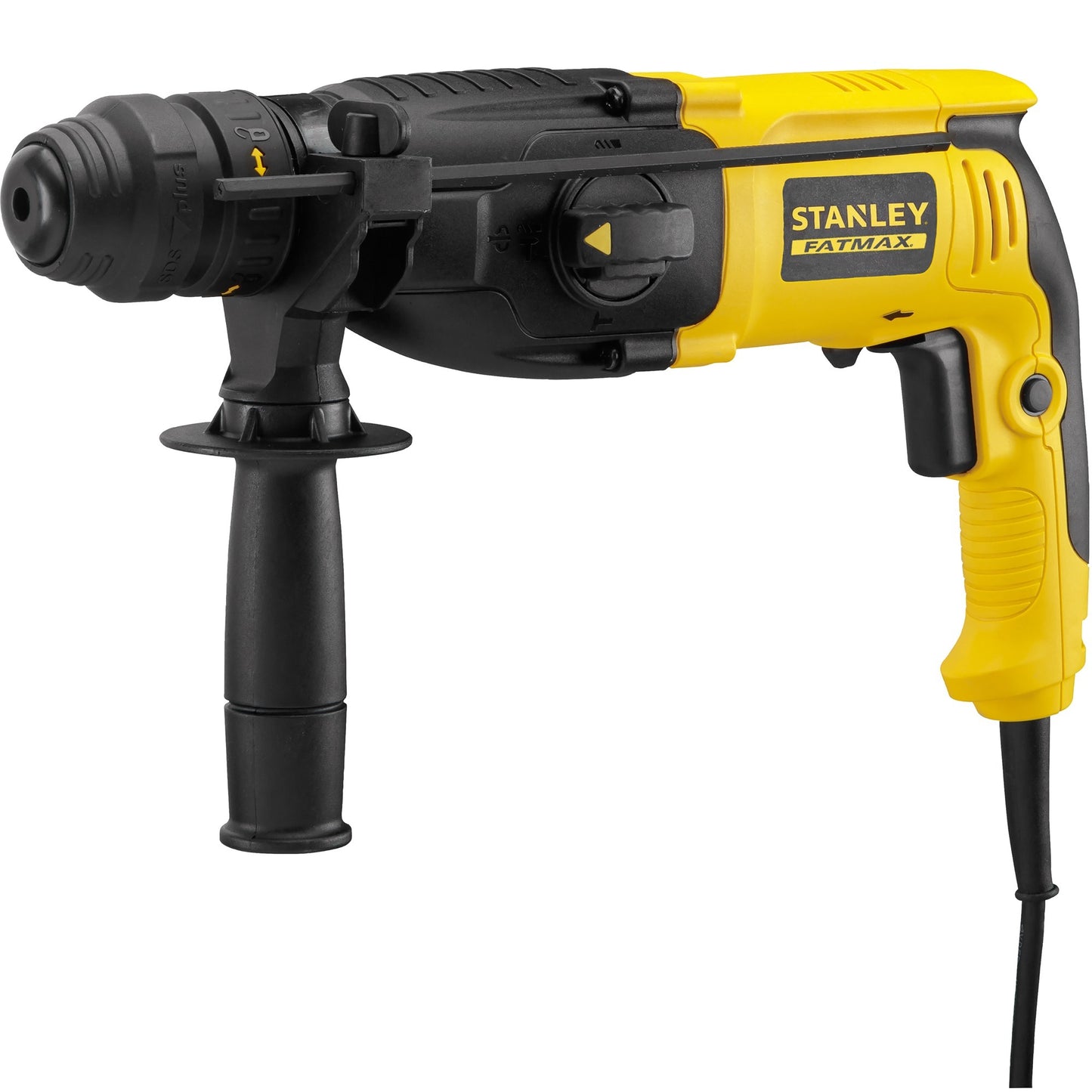 Stanley fatmax 800w sds+ boorhamer (geel zwart, met koffer)