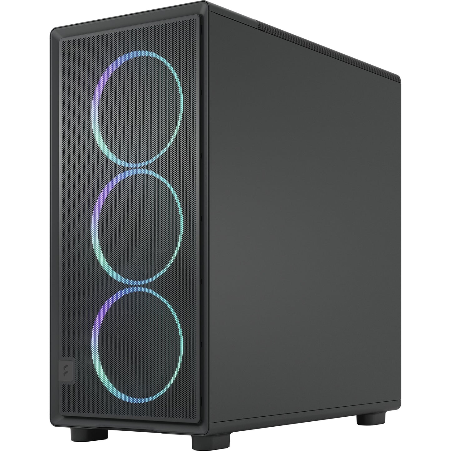 Fractal Design epoch xl tg rgb midi tower behuizing (zwart | 2x usb-a | 1x usb-c | rgb | tempered glass)
