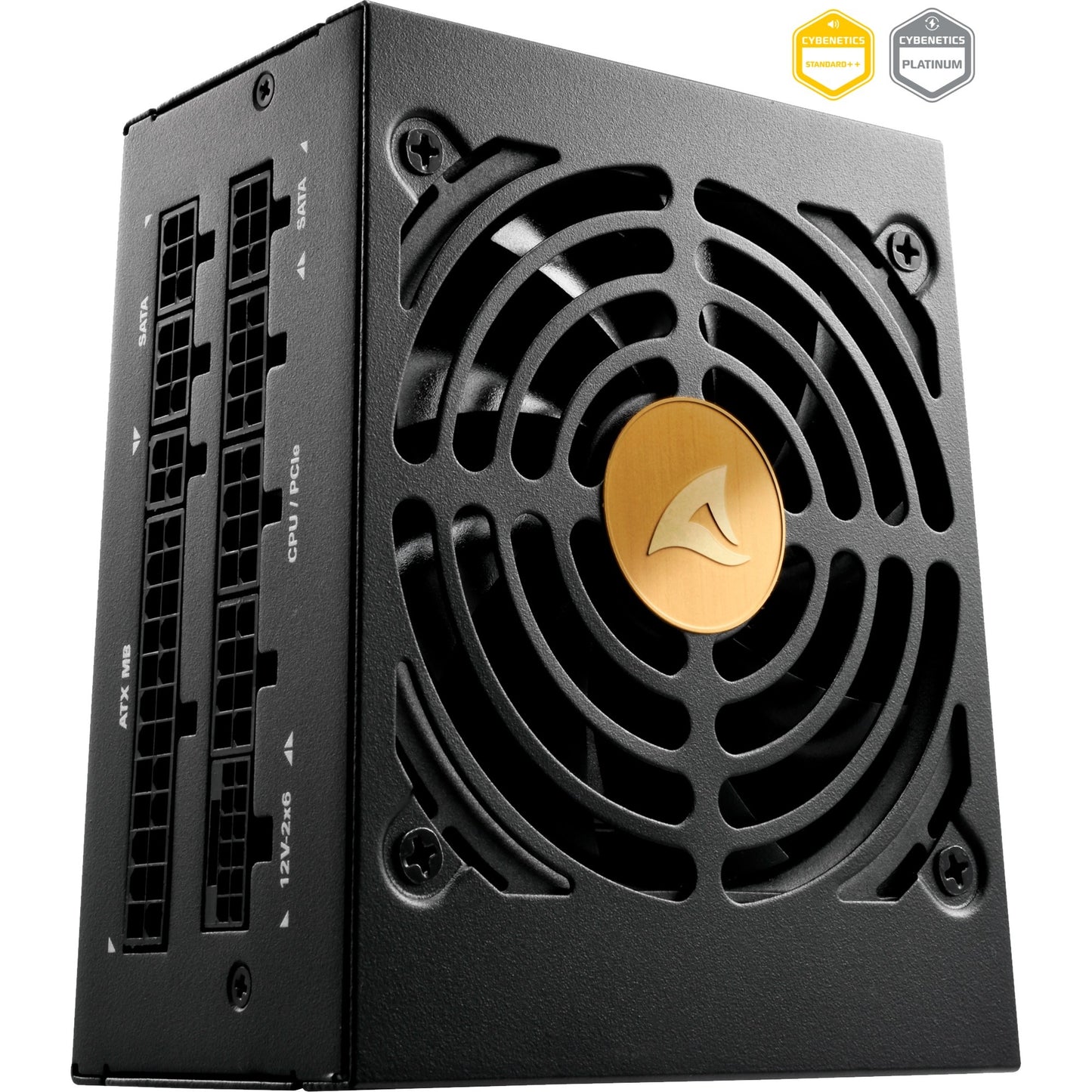 Sharkoon rebel p20 sfx modulaire 1000 watt voeding (zwart, 1x 12v-2x6, 2x pcie)