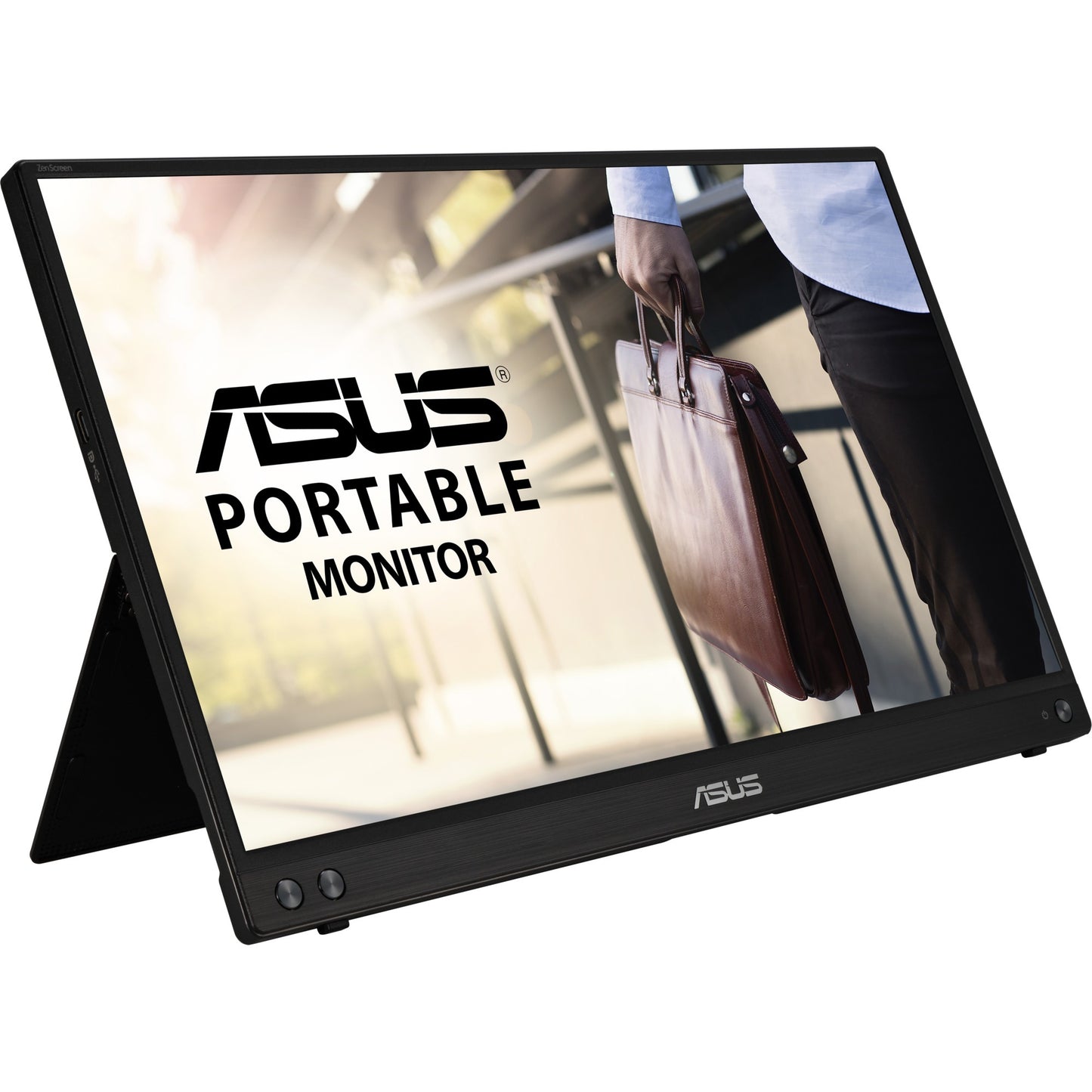 ASUS zenscreen mb16acv 16 monitor (zwart, usb-c)