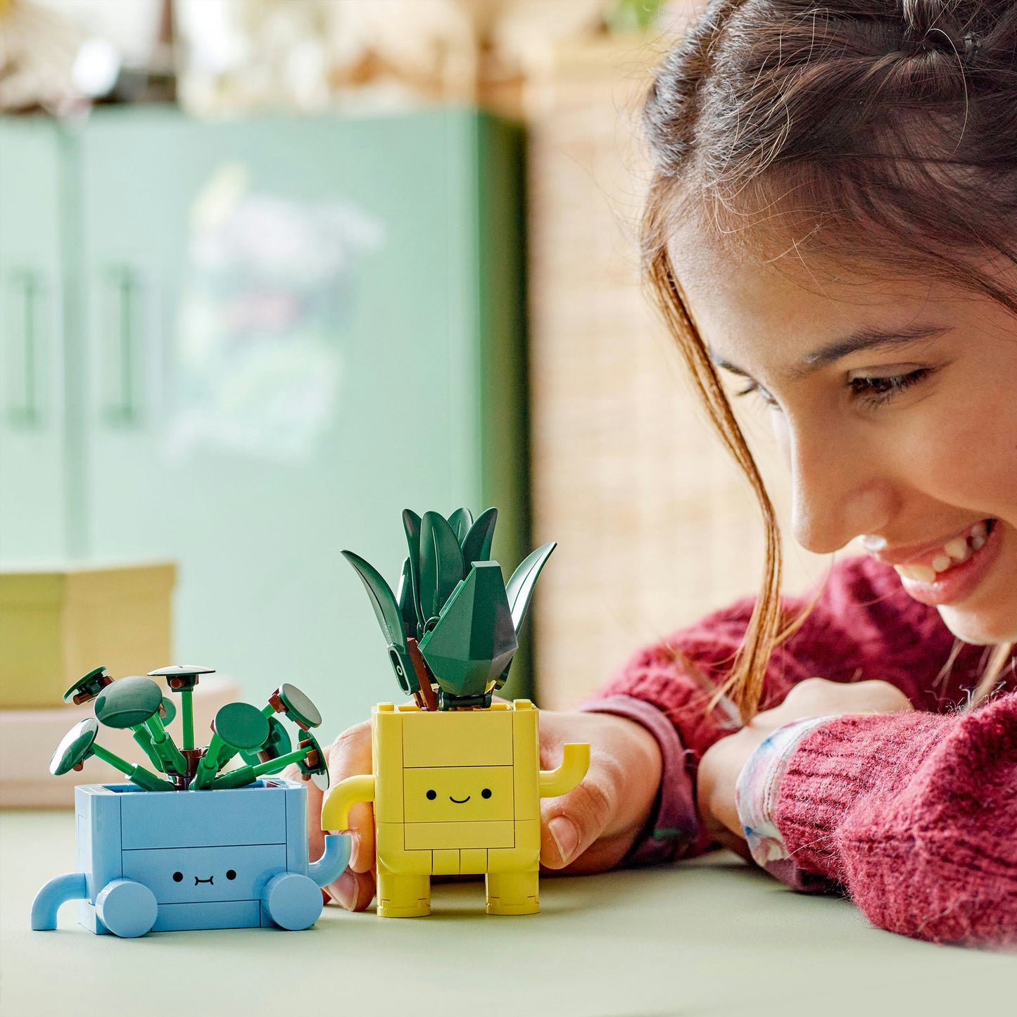 LEGO the botanical collection - vrolijke plantjes constructiespeelgoed (10349)