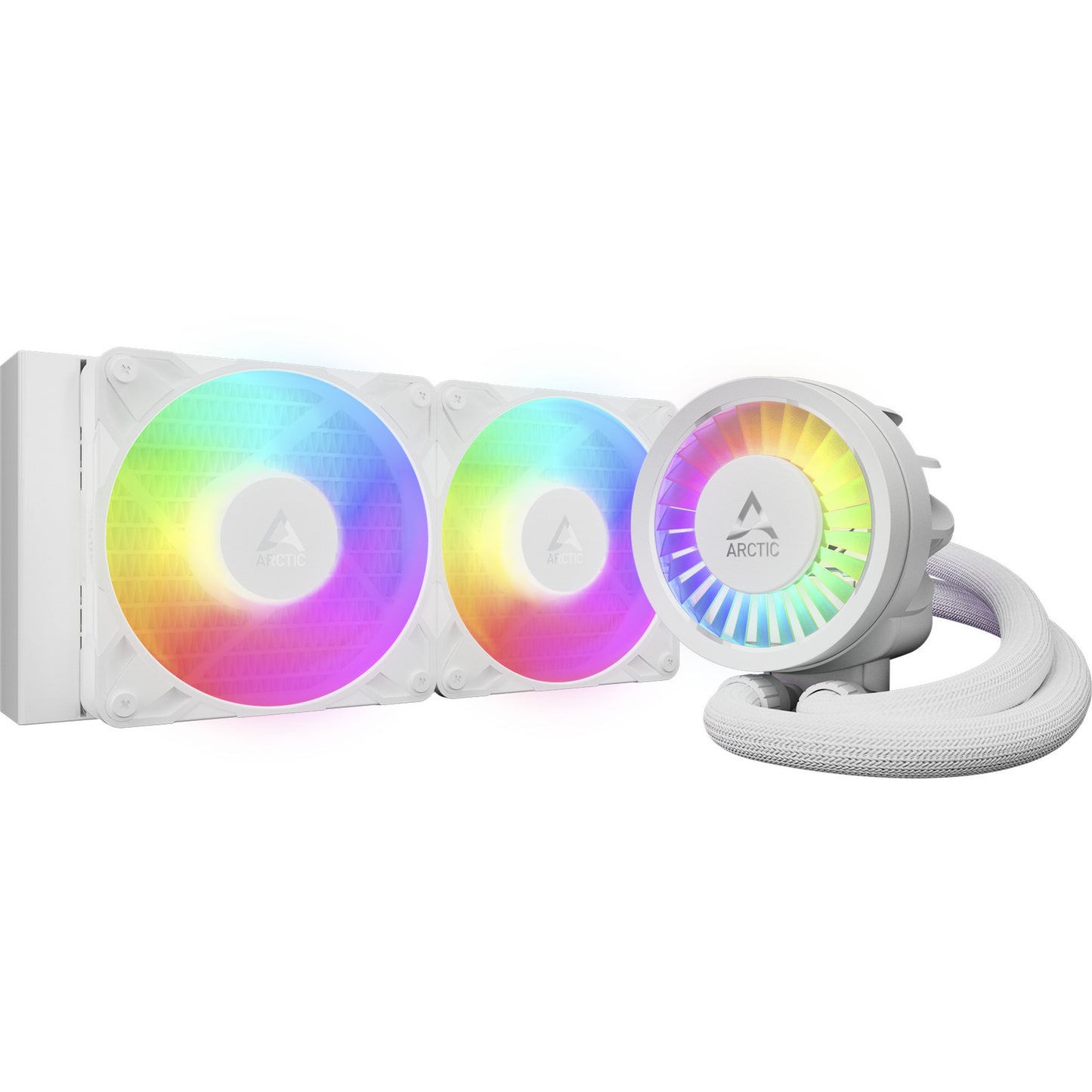 ARCTIC liquid freezer iii pro 240 a-rgb waterkoeling (wit, 4-pins pwn fan-connector)