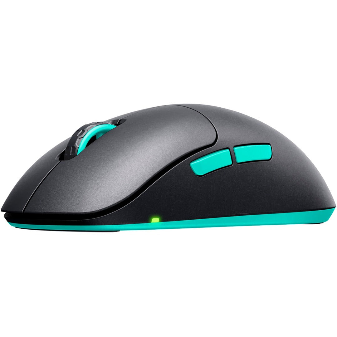 CHERRY xtrfy m8 wireless gaming muis (zwart mint, 400 - 26.000 dpi, usb 2.4 ghz)