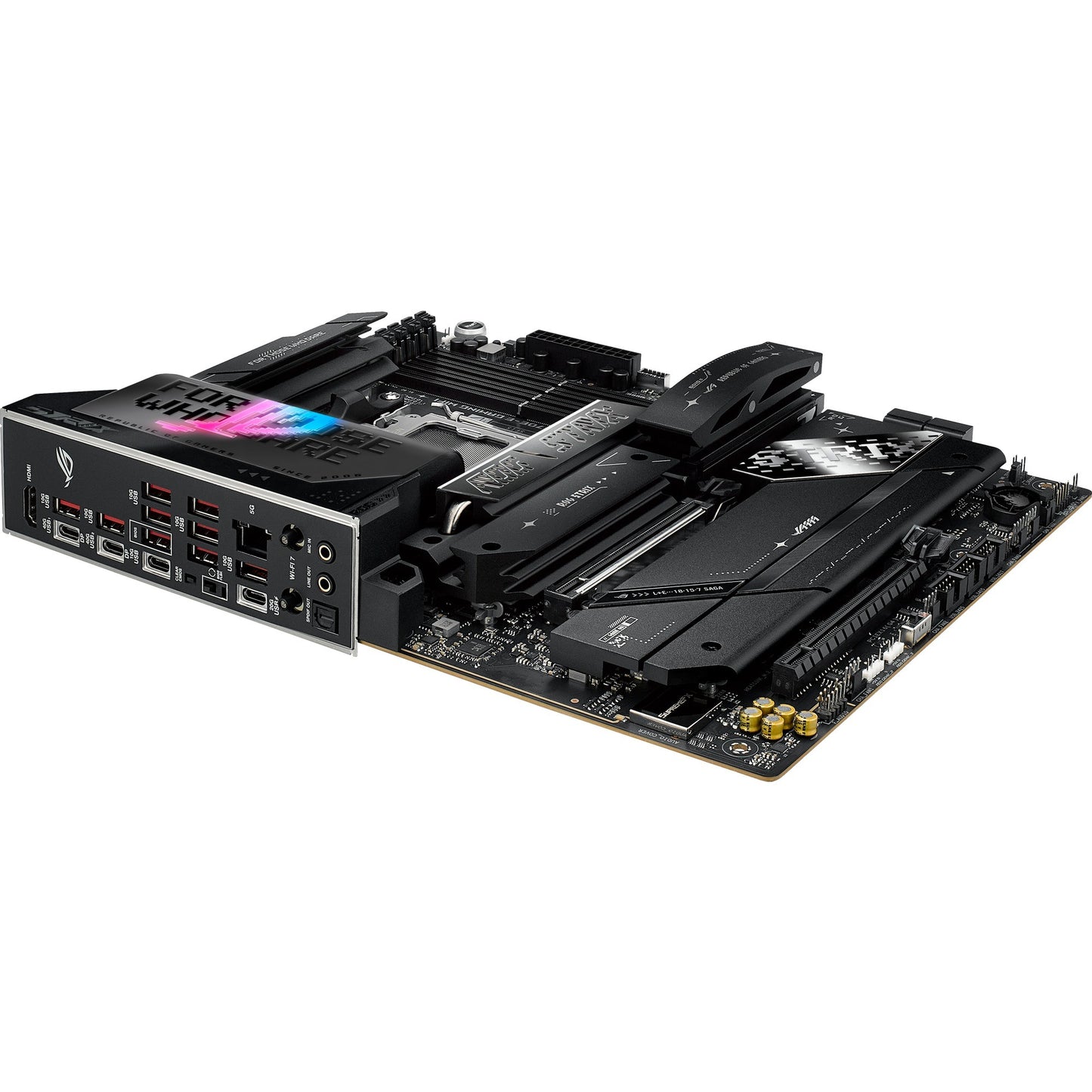 ASUS rog strix x870e-e gaming wifi socket am5 moederbord (5 gb-lan, wi-fi 7, bt, sound, atx)