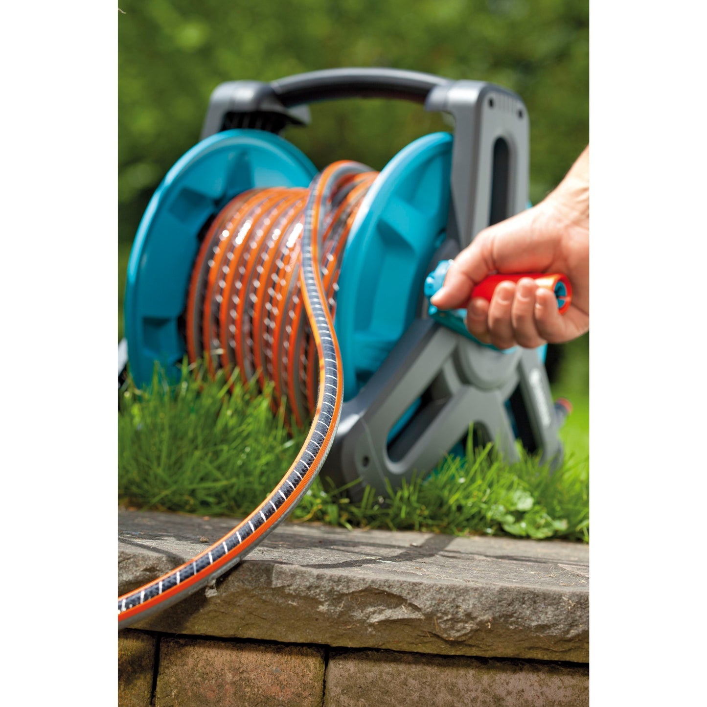 GARDENA comfort flex slang 13 mm (1 2 ) (zwart oranje, 18030-20, 10 m)