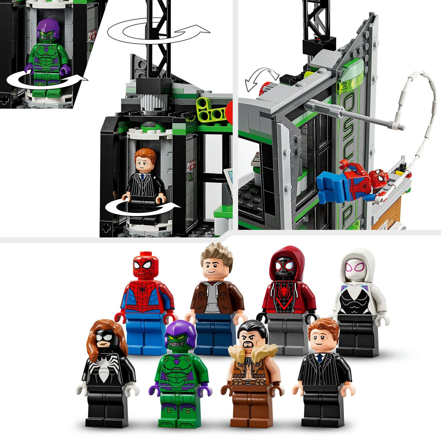 LEGO super heroes marvel 76324 spider-man vs. oscorp