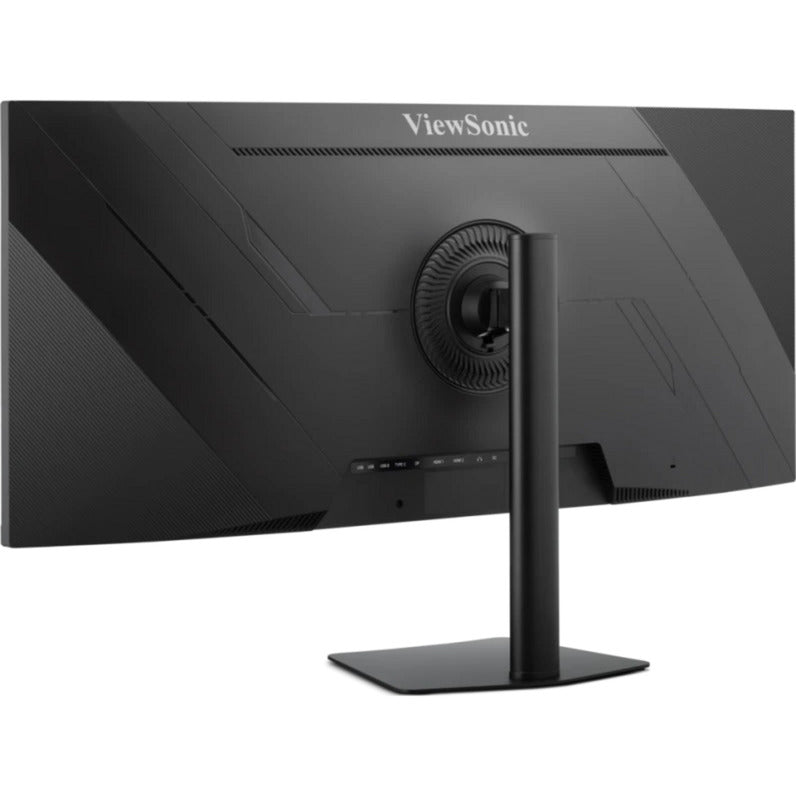 ViewSonic va3820c uwqhd+ 21:9 curved monitor met usb-c hub 38 ultrawide (zwart, 2x hdmi, 1x displayport, usb-c, usb-b )