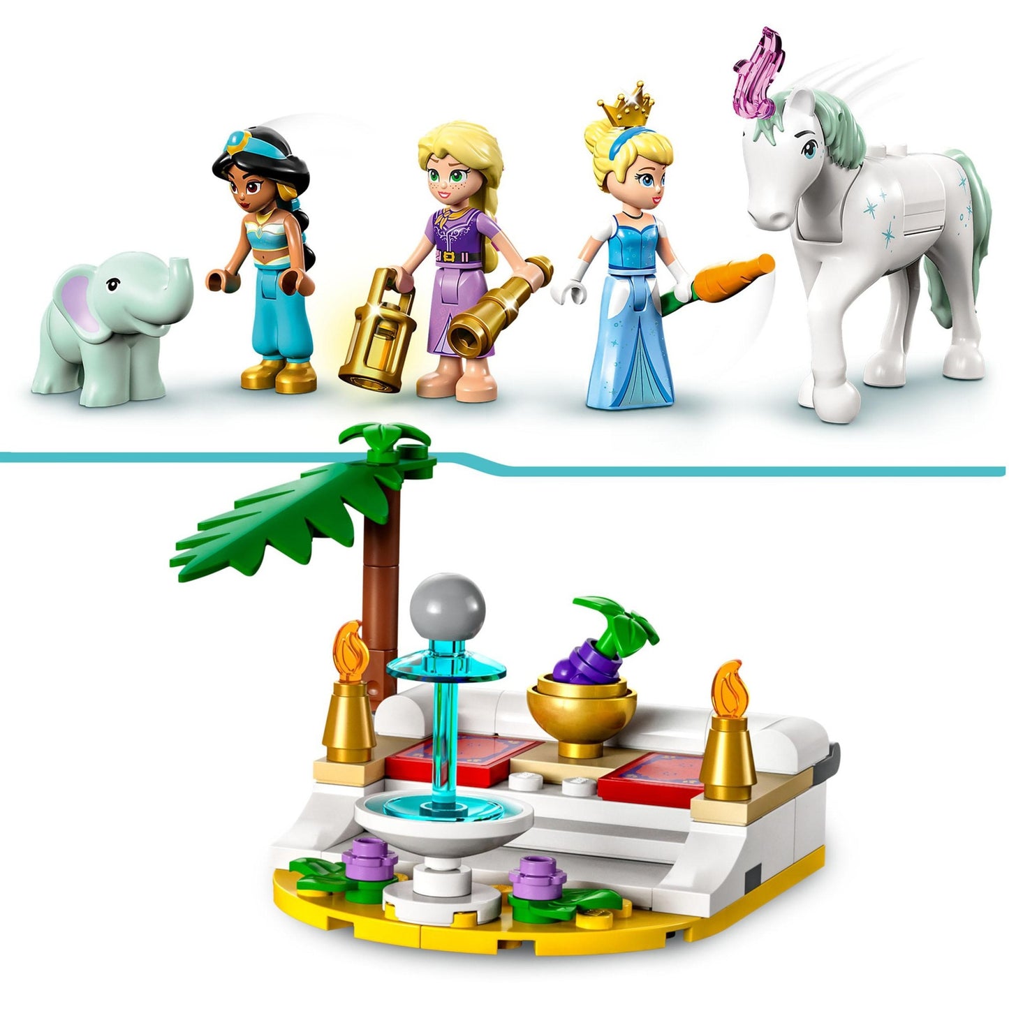 LEGO disney princess - betoverende reis van prinses constructiespeelgoed (43216)