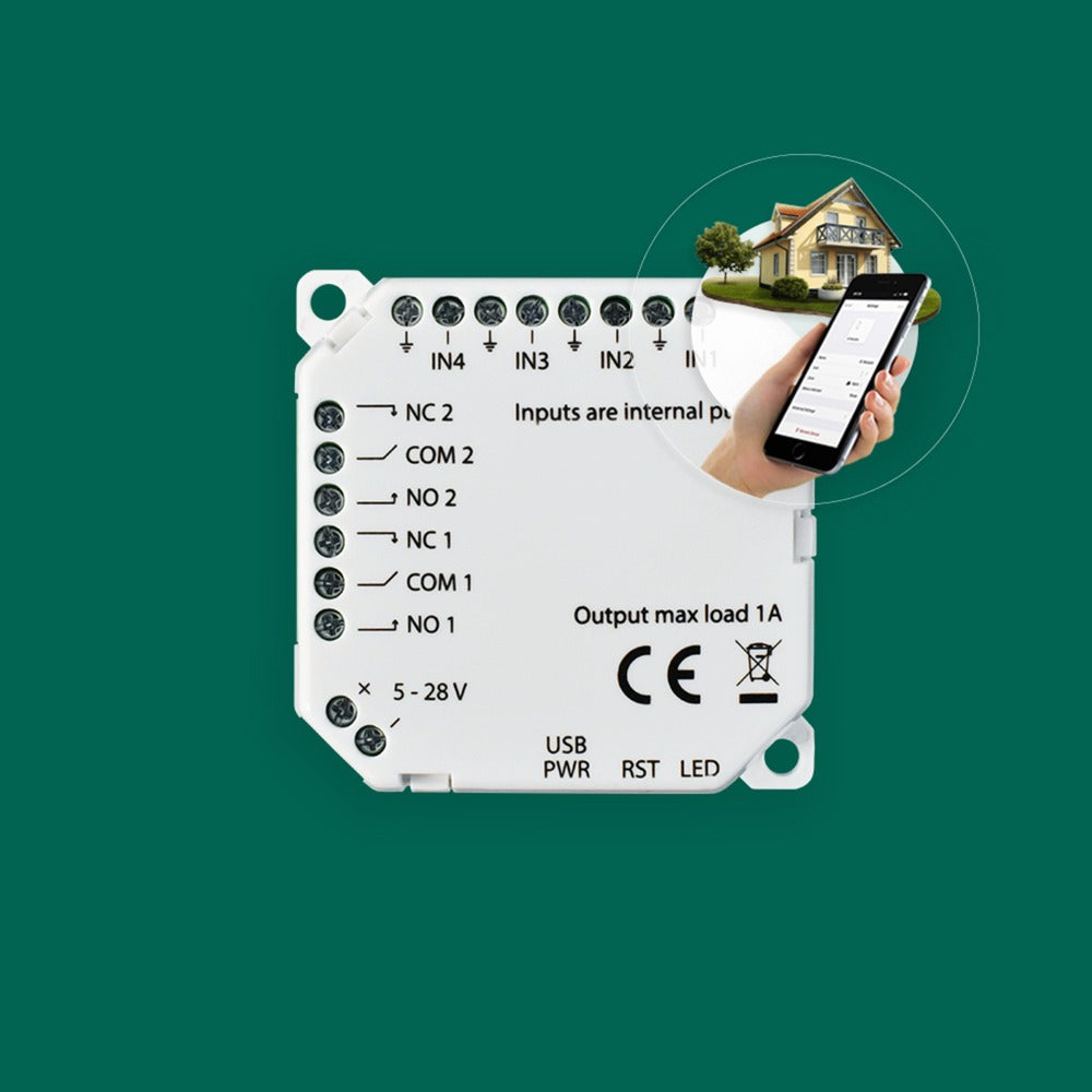 Frient IO Module schakelaar (Wit, Zigbee 3.0)
