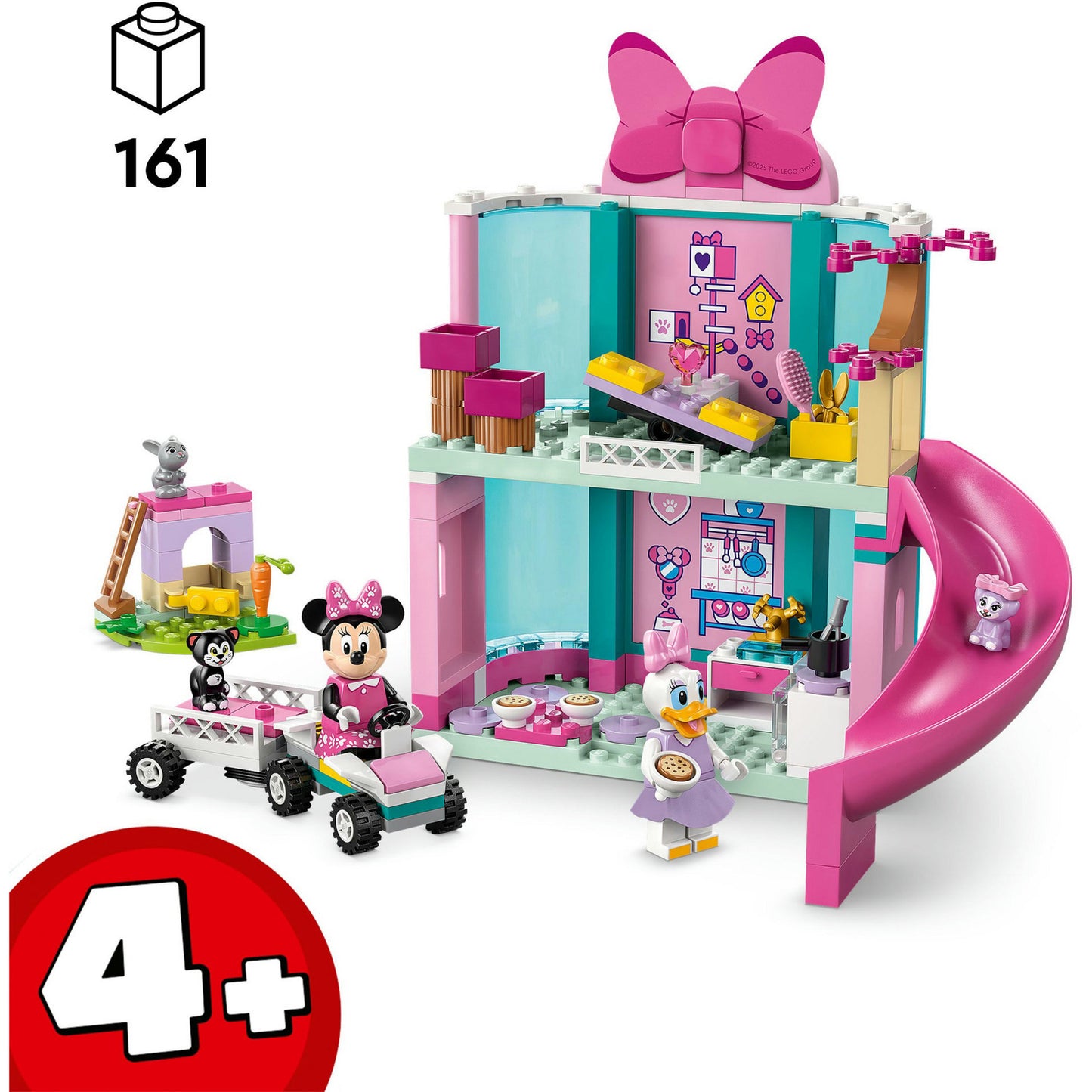 LEGO disney mickey and friends - minnie's huisdierenhotel constructiespeelgoed (43274)