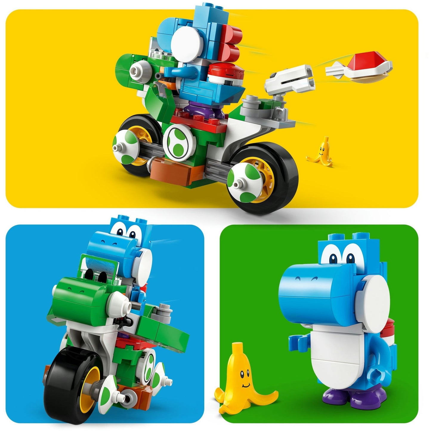 LEGO super mario - mario kart - yoshi-crosser constructiespeelgoed (72031)