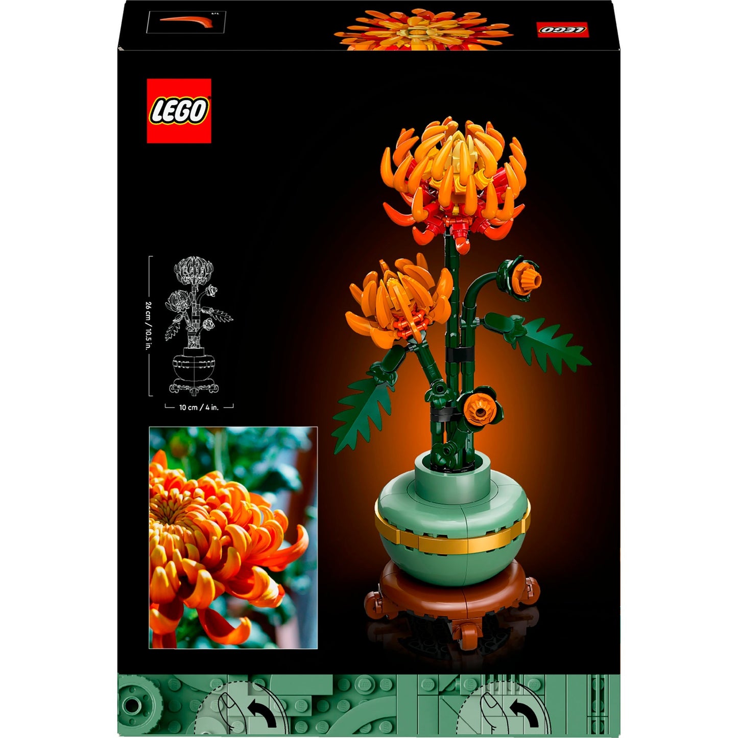 LEGO icons 10368 chrysant
