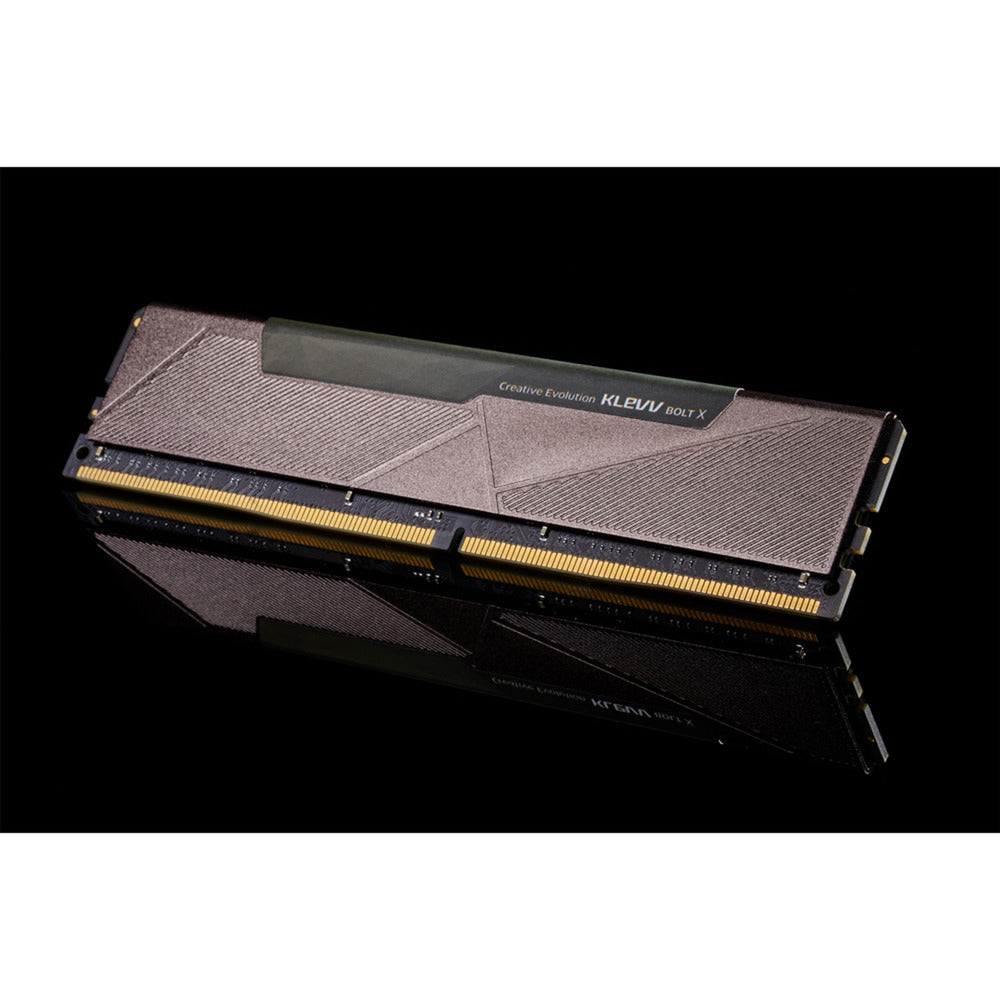 KLEVV bolt x 16 gb ddr4-3200 (2x 8 gb) werkgeheugen (zwart, kd48gu880-32a160u, xmp 2.0)