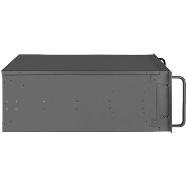 SilverStone rm42-502 rack behuizing (zwart | 2x usb-a 3.2 (5 gbit s) | 1x usb-c 3.2 (5 gbit s) | 2x audio)