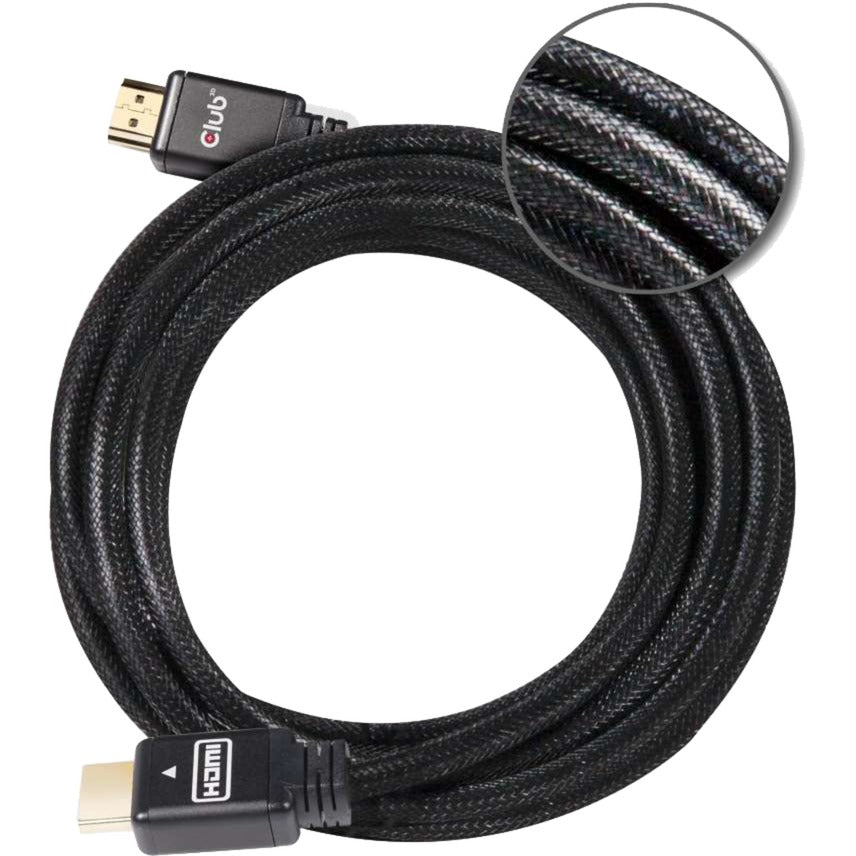 Club 3D hdmi 2.0 redmere kabel (zwart, 10 meter, 4k 60hz)