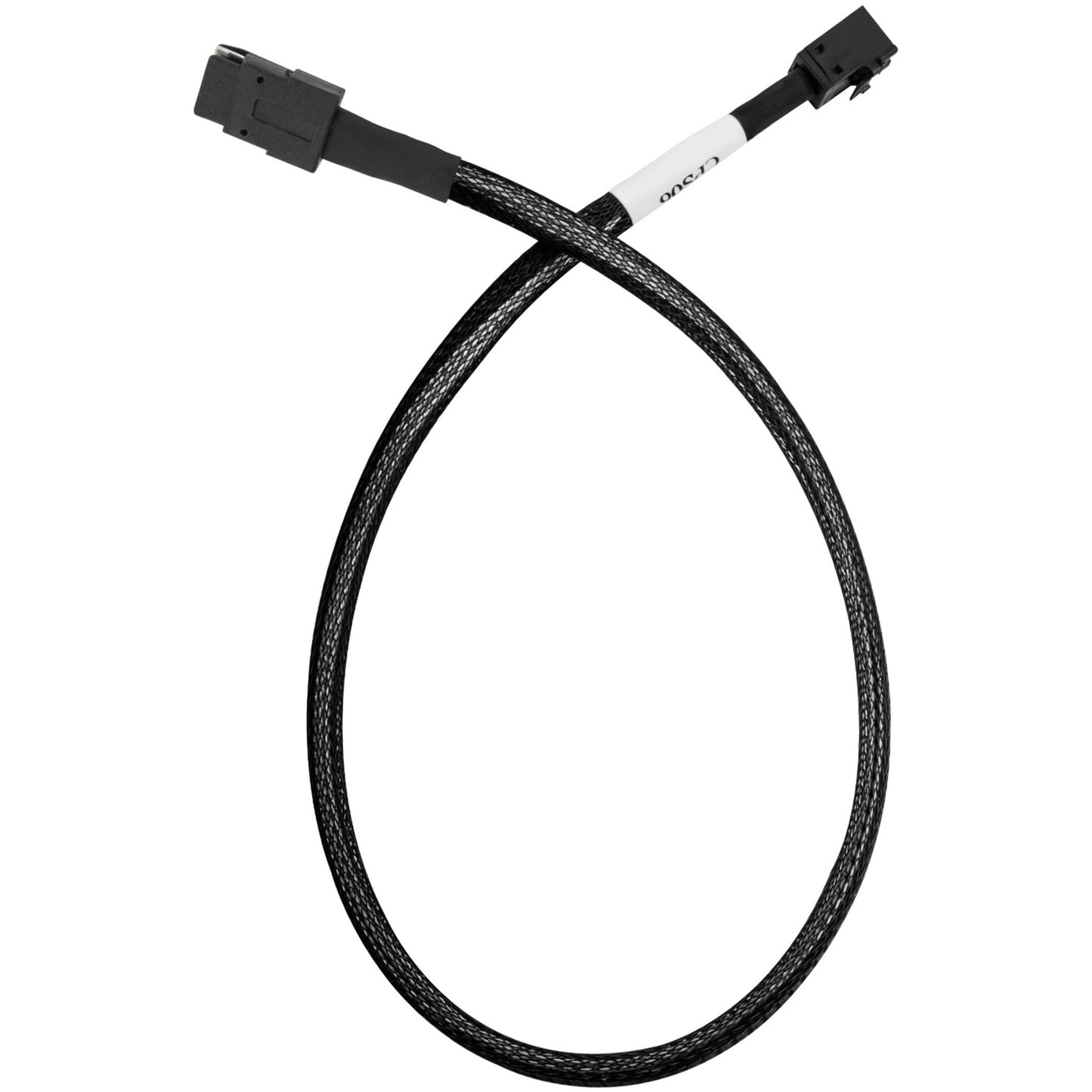SilverStone mini-sas-adapterkabel sff 8643 naar sff-8087 (zwart, 60cm)