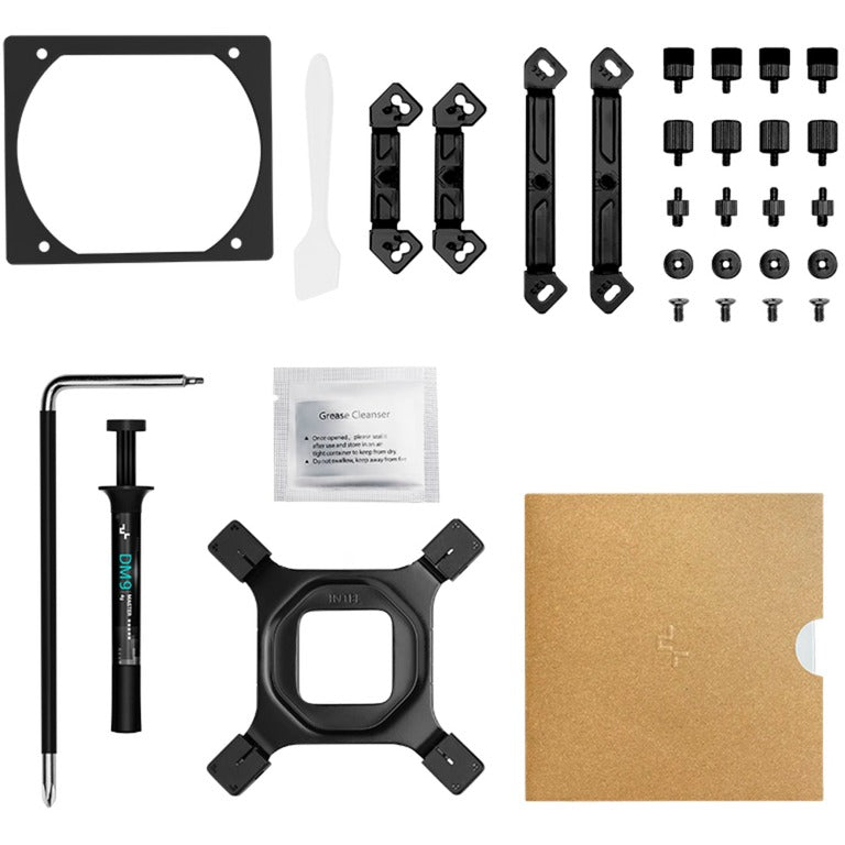 DeepCool assassin iv cpu-koeler (zwart, 4-pins pwm fan-connector)