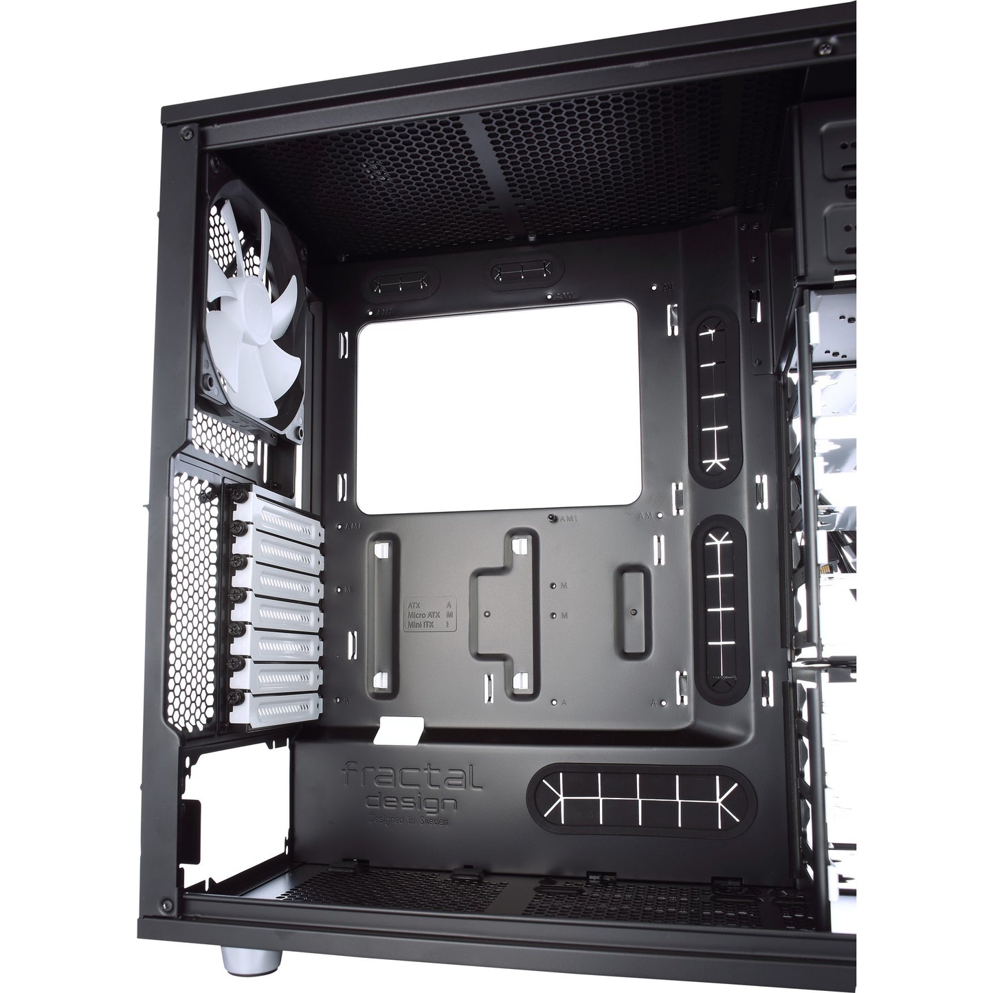 Fractal Design define r5 midi tower behuizing (zwart | 4x usb-a)