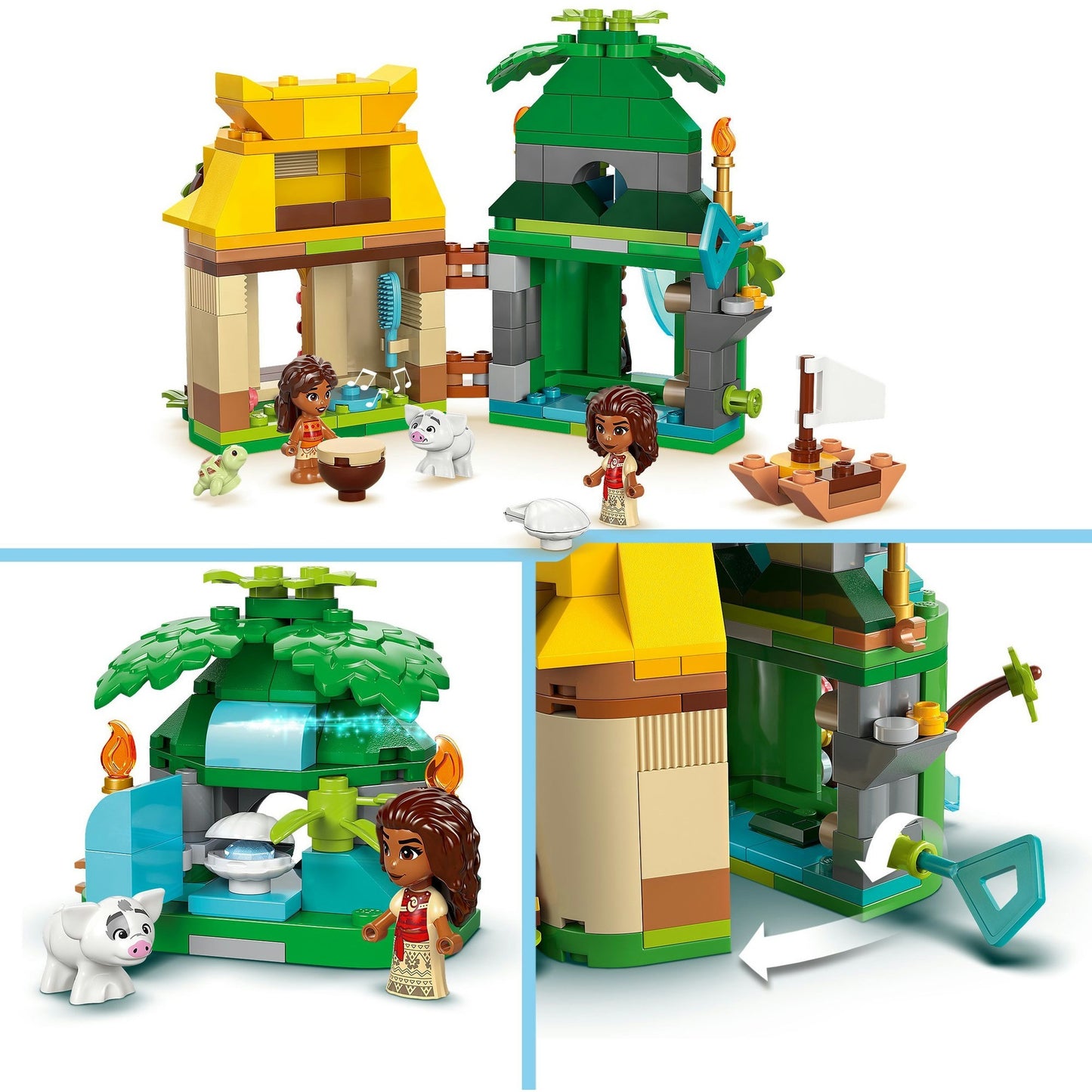 LEGO disney princess - vaiana's speeleiland constructiespeelgoed (43260)