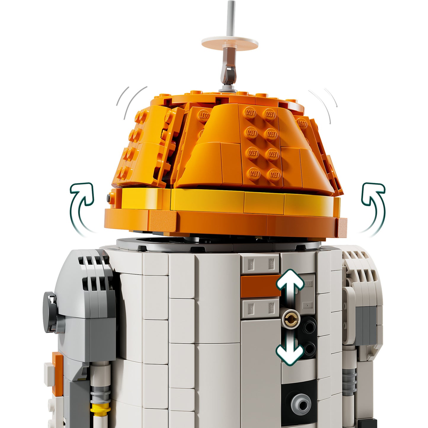 LEGO star wars 75416 chopper c1-10p astromech droid