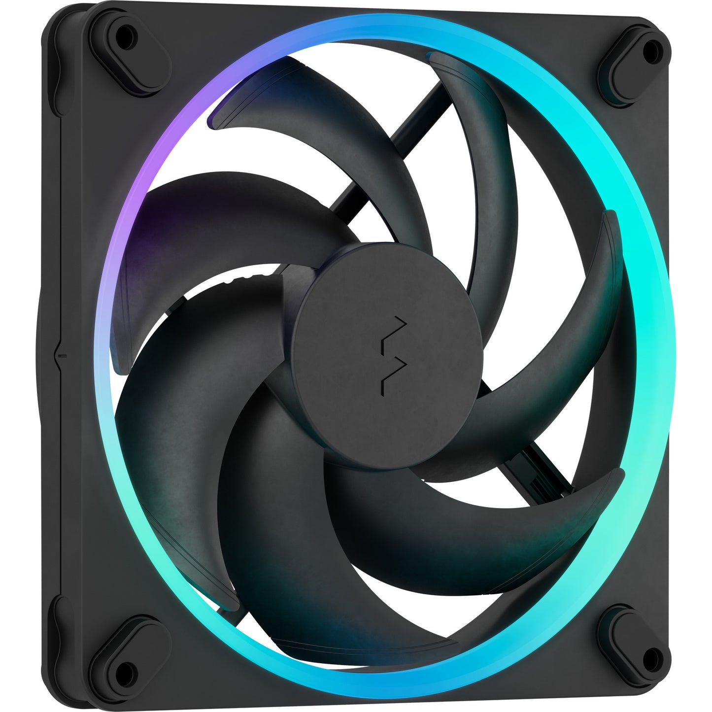 Fractal Design momentum 14 rgb case fan (zwart, 140 x 140 x 25 mm, pwm)