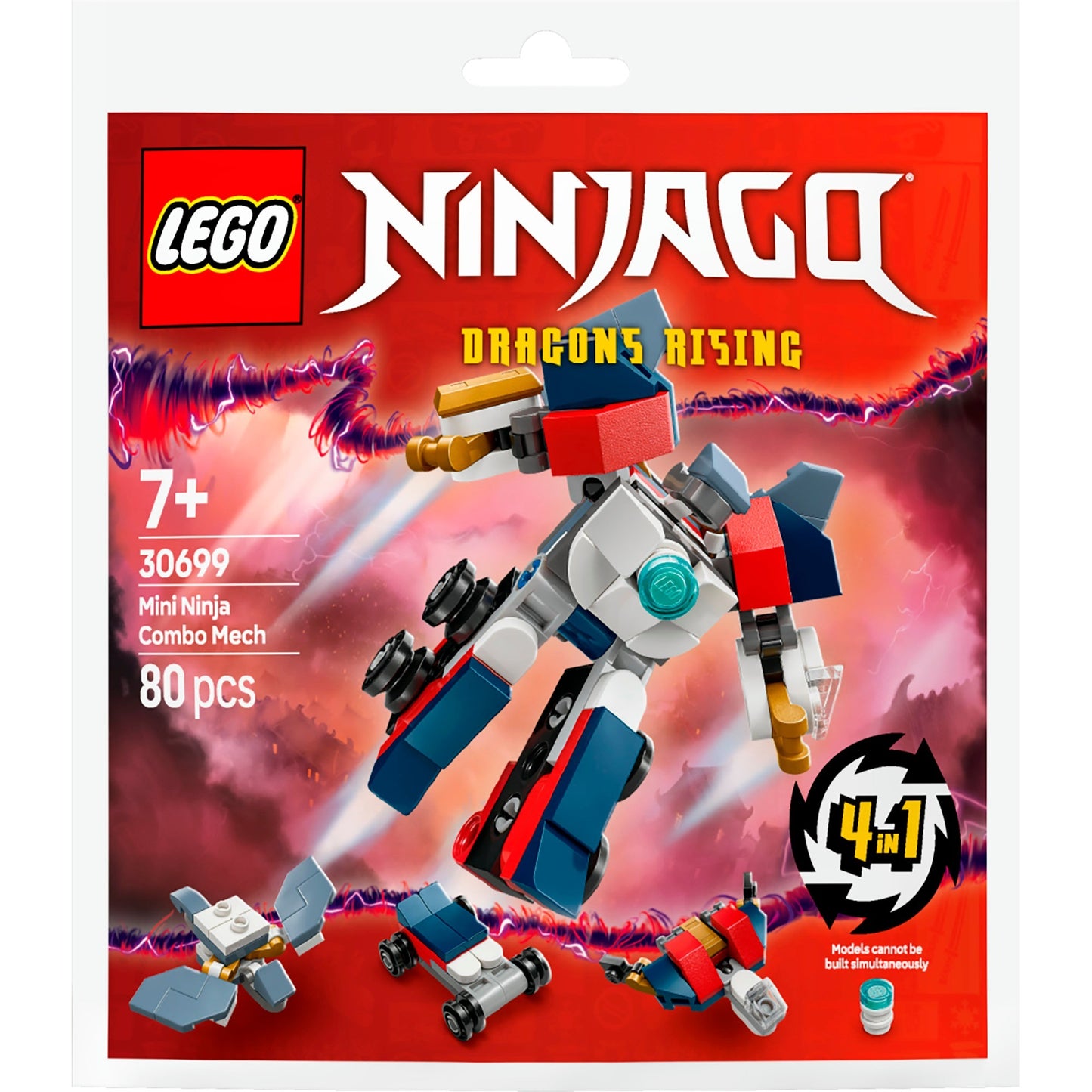 LEGO ninjago - mini ninja combomecha constructiespeelgoed (30699)