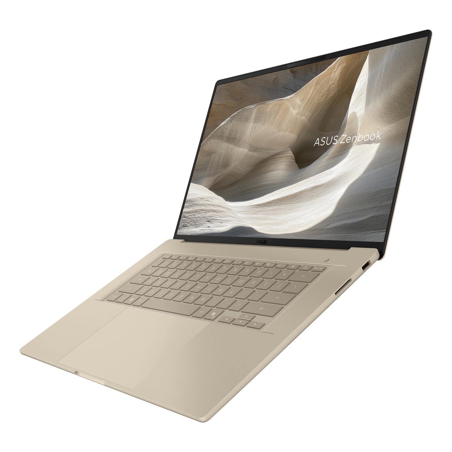 ASUS zenbook a16 ux3607oa-sq013w 16 copilot+ laptop (beige | snapdragon x2e-94-100 | qualcomm adreno | 48 gb | 1 tb ssd | oled)