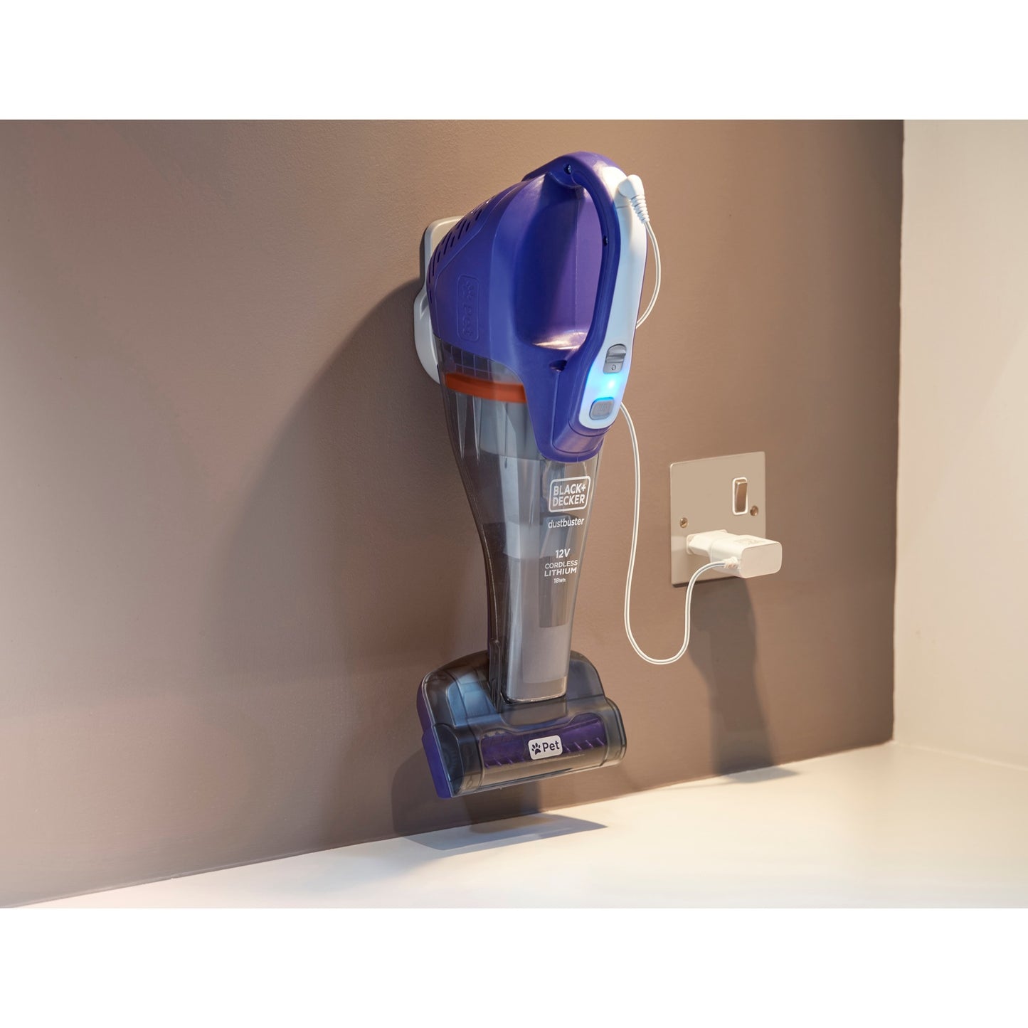 BLACK+DECKER dvb315jp 12v 1.5ah pet kruimeldief met dierenborstel handstofzuiger